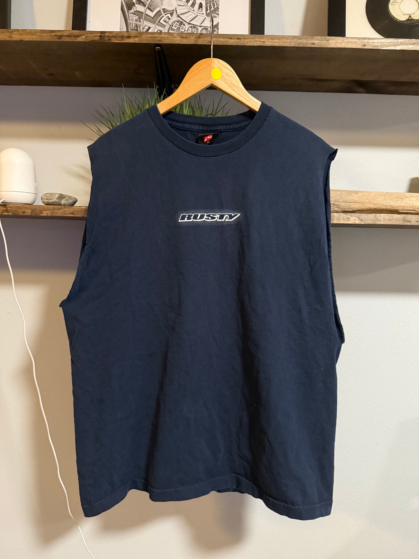 Vtg Rusty Surf Cutoff - XL
