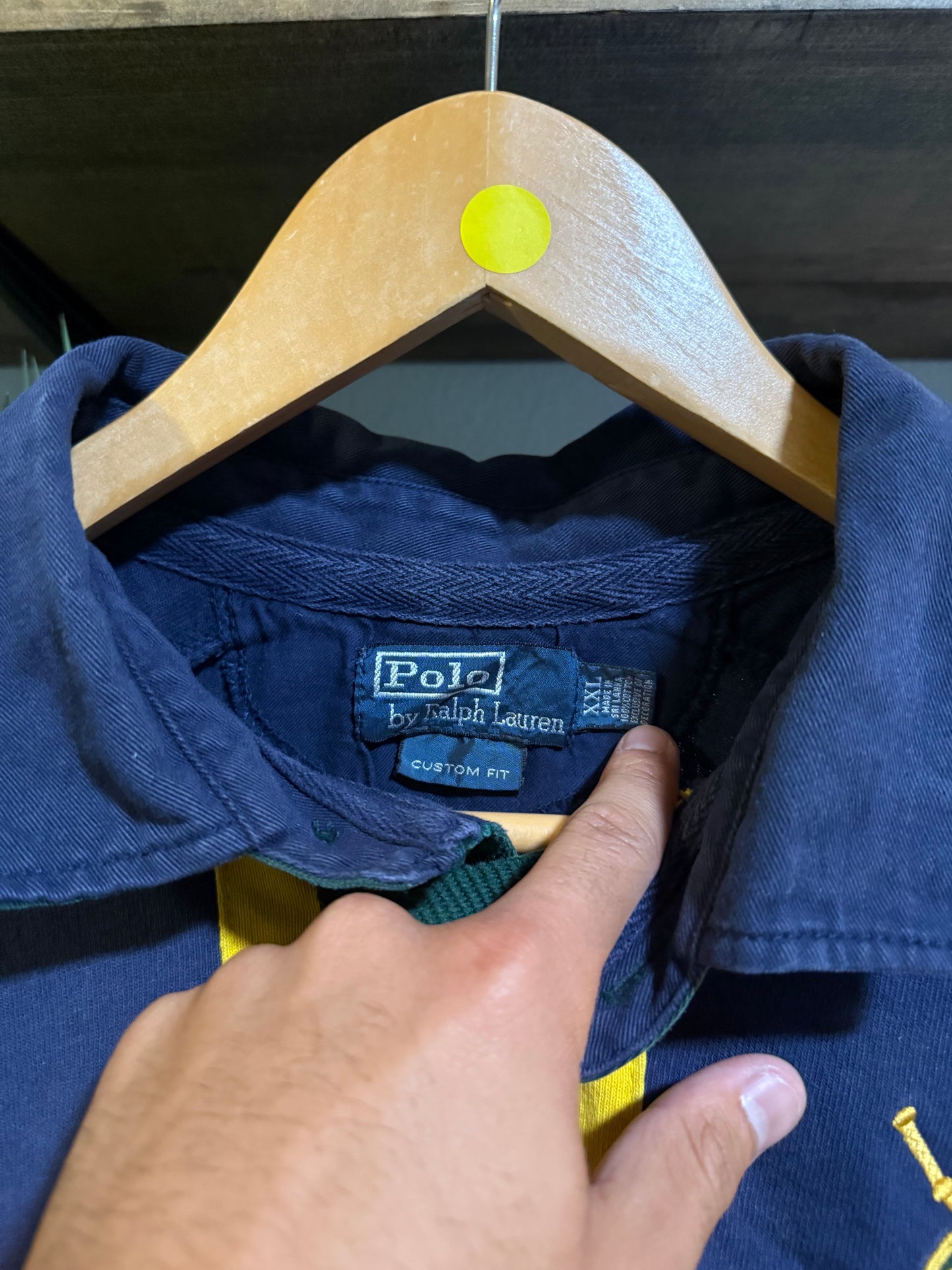 Vtg Polo Ralph Lauren Sweden Rugby - XXL