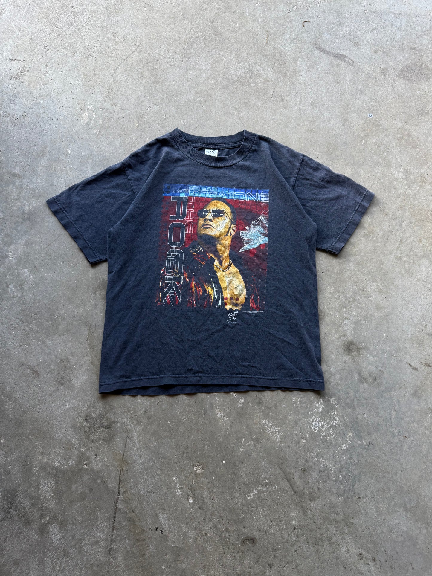 Vintage WWF The Rock Tee - M