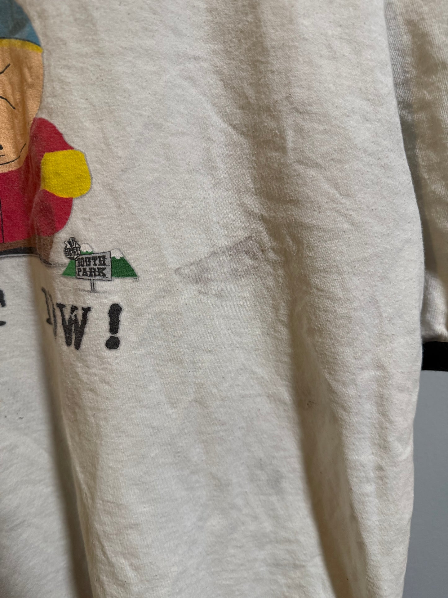 Vintage South Park Comedy Central cartman pissed off funny cartoon tee - XXL