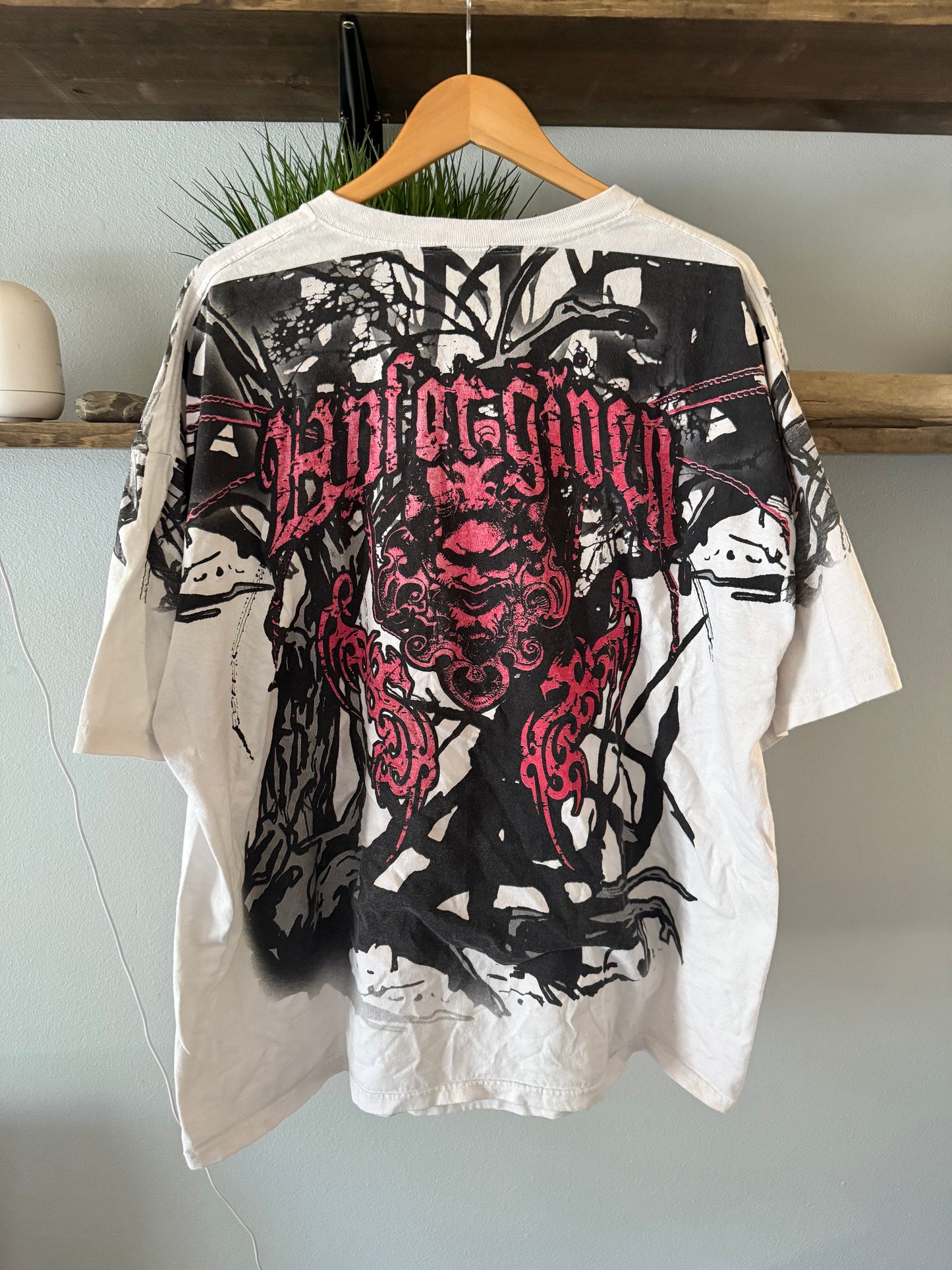 Y2K Triple Threat Grunge Tee - XXL