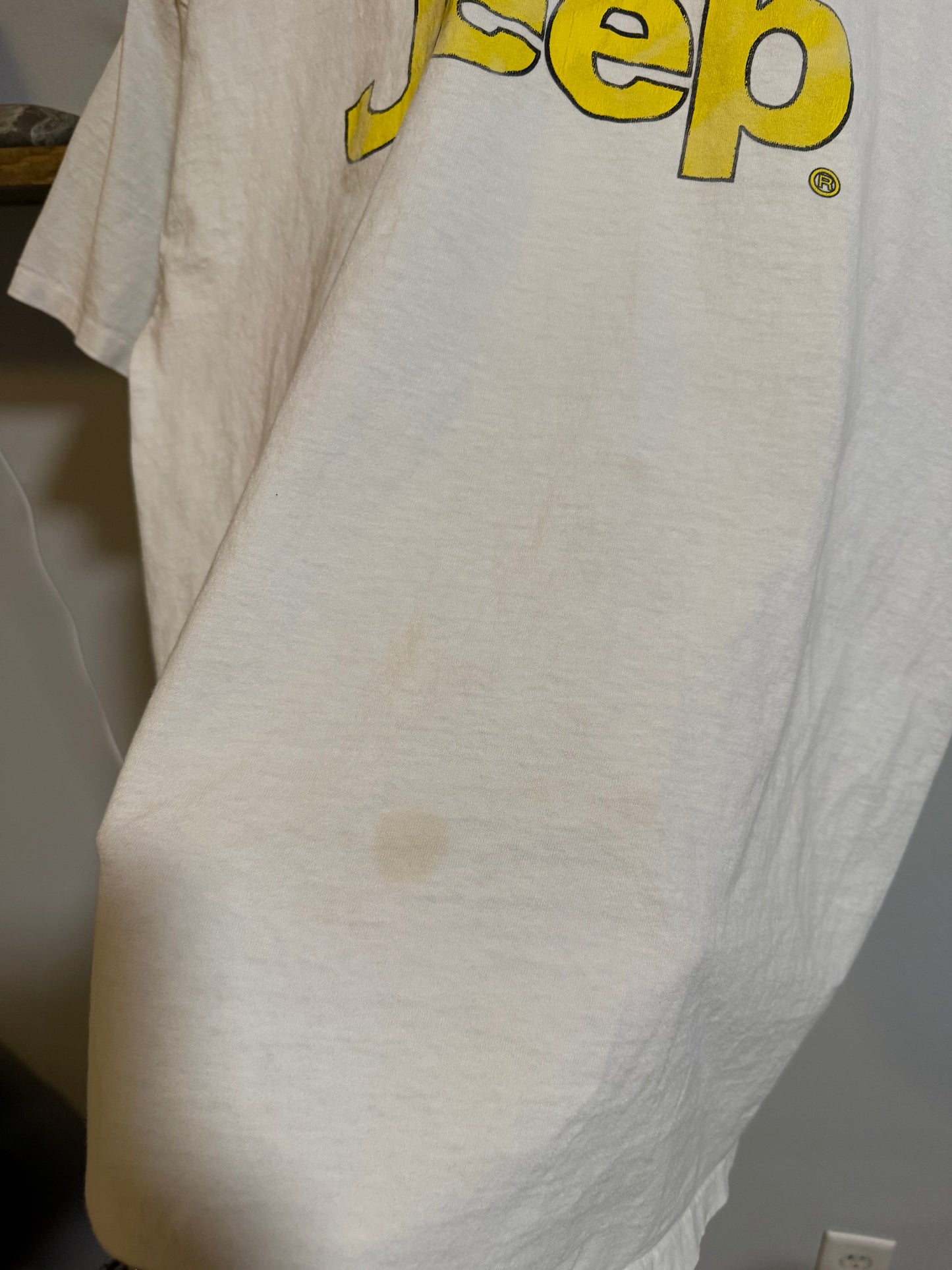 Vtg Jeep “Speed bump ahead” tee - L