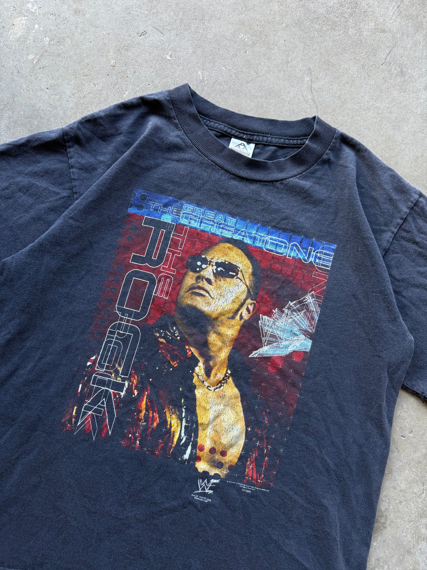 Vintage WWF The Rock Tee - M