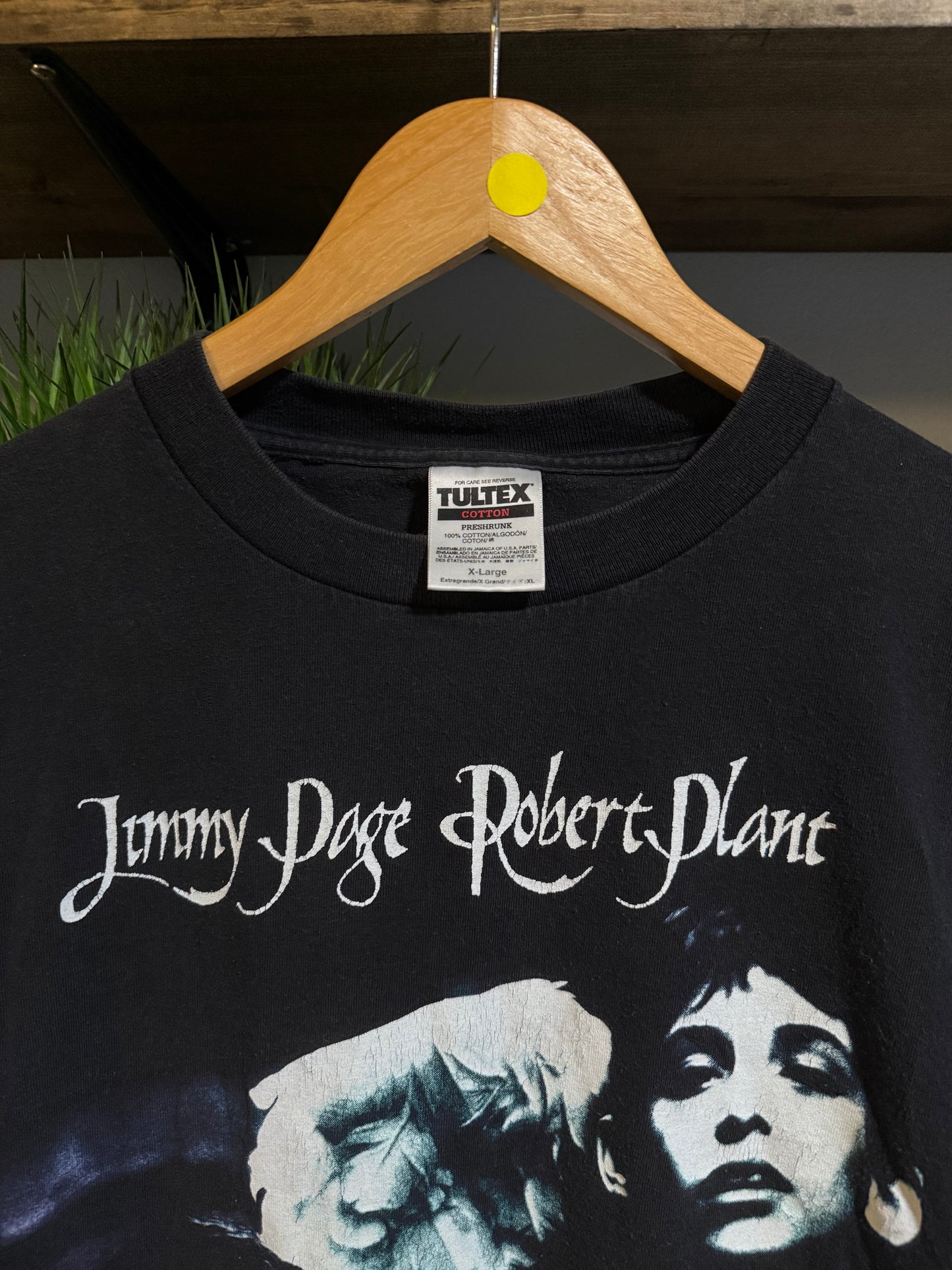 Vintage Jimmy Plant Robert Plant Tour Tee - XL