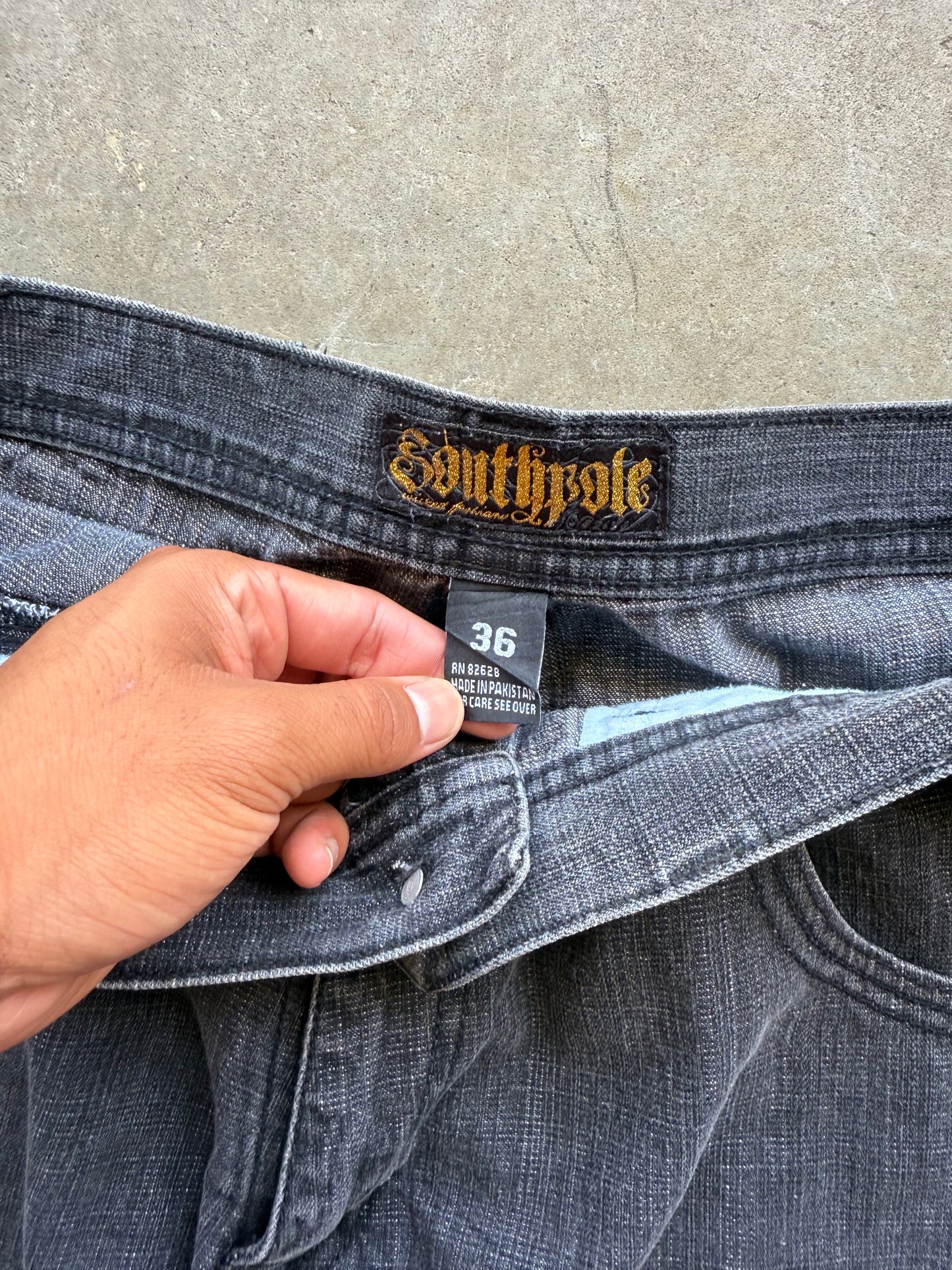 Y2K SouthPole Jean Shorts - 36