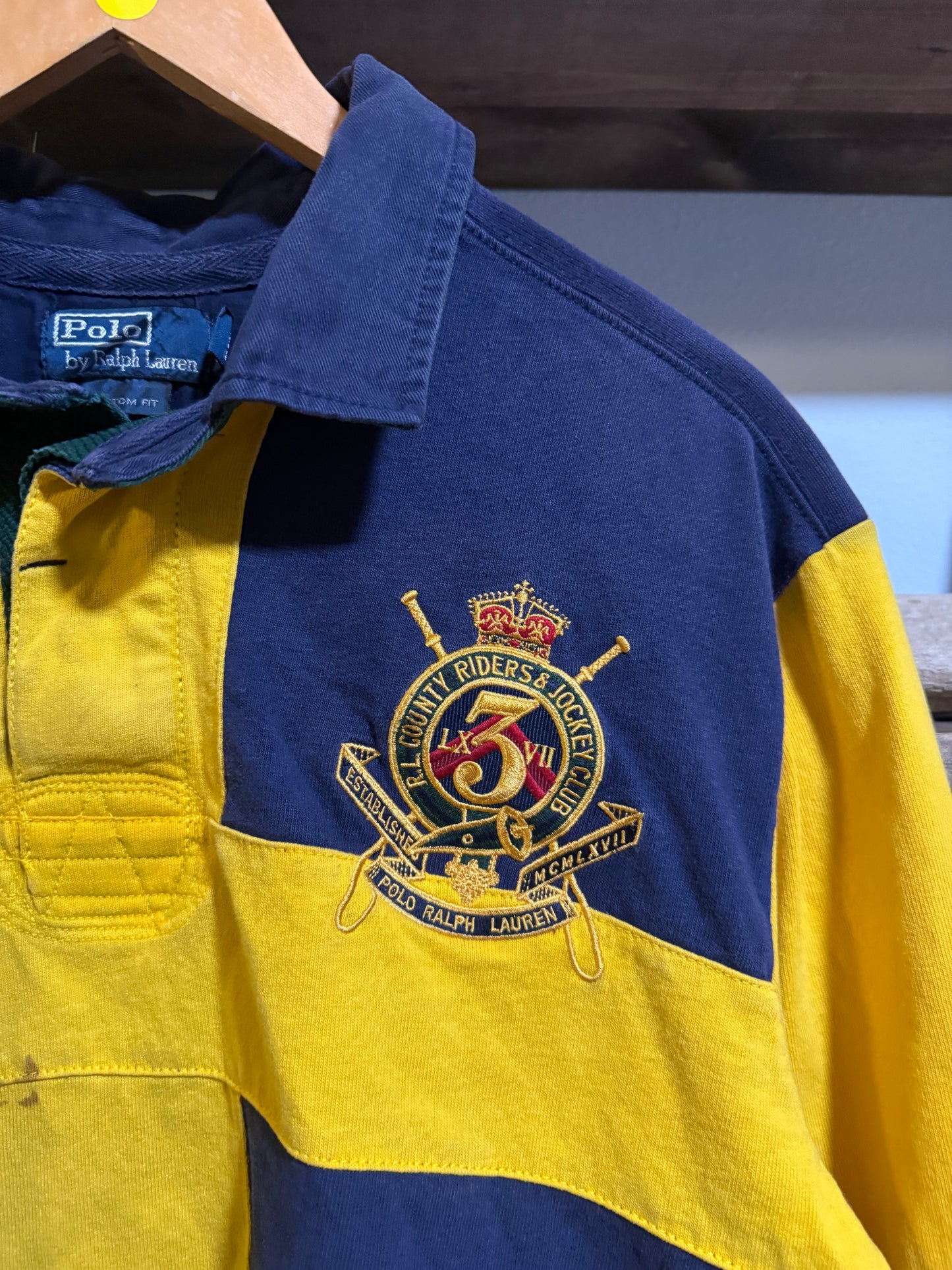 Vtg Polo Ralph Lauren Sweden Rugby - XXL