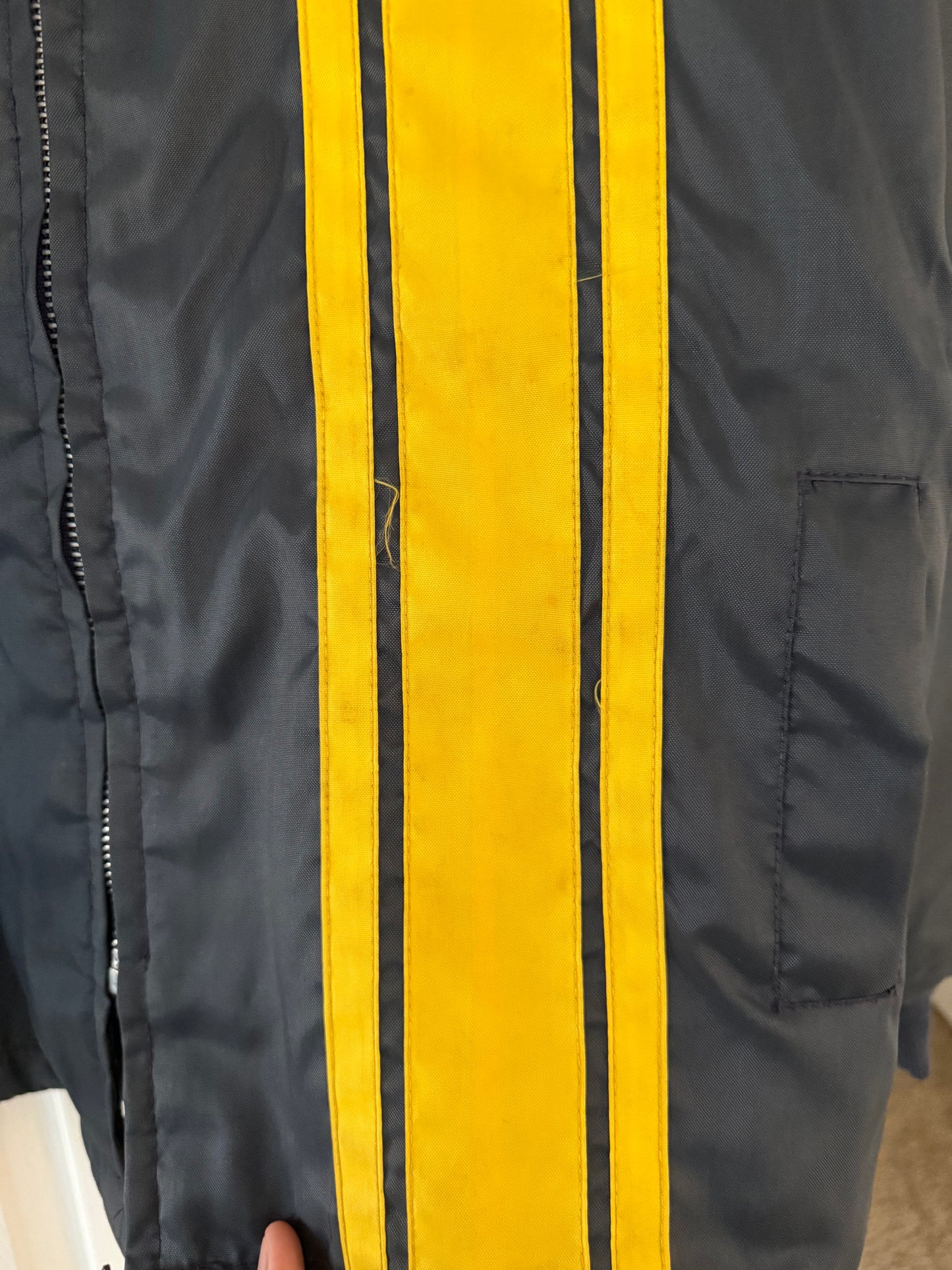 Vtg 70’s Keep On trucking Racing Jacket - XL