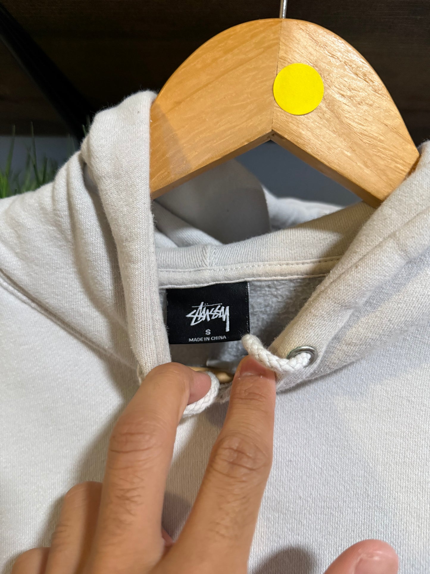 Y2K Stussy Bars Logo Hoodie - S