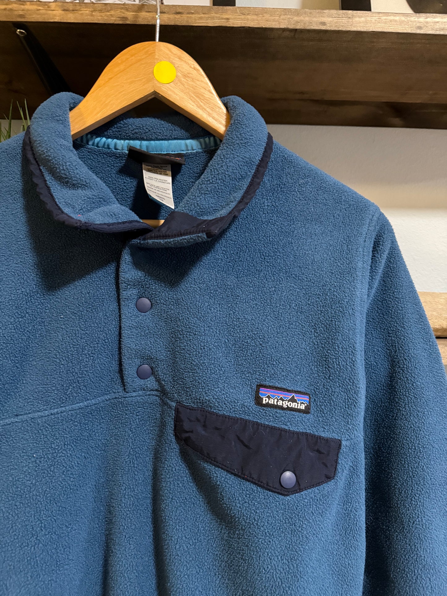 Y2K Men’s Patagonia Synchilla Snap T Jacket - XS