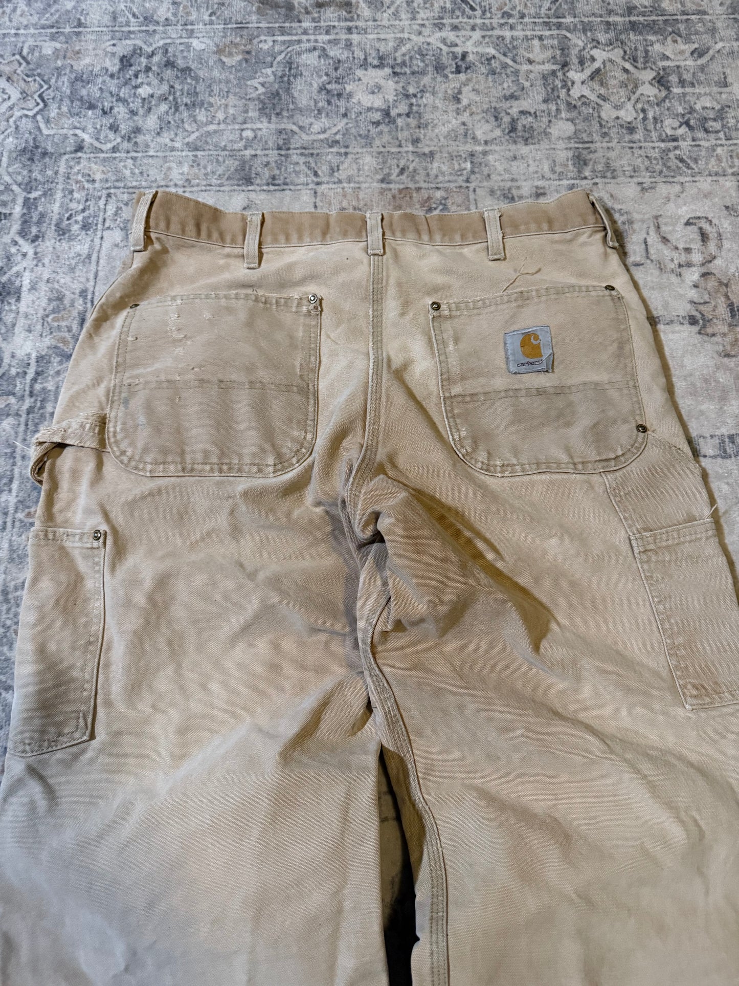 Vtg Carhartt Double Knees Made in USA - 34x28
