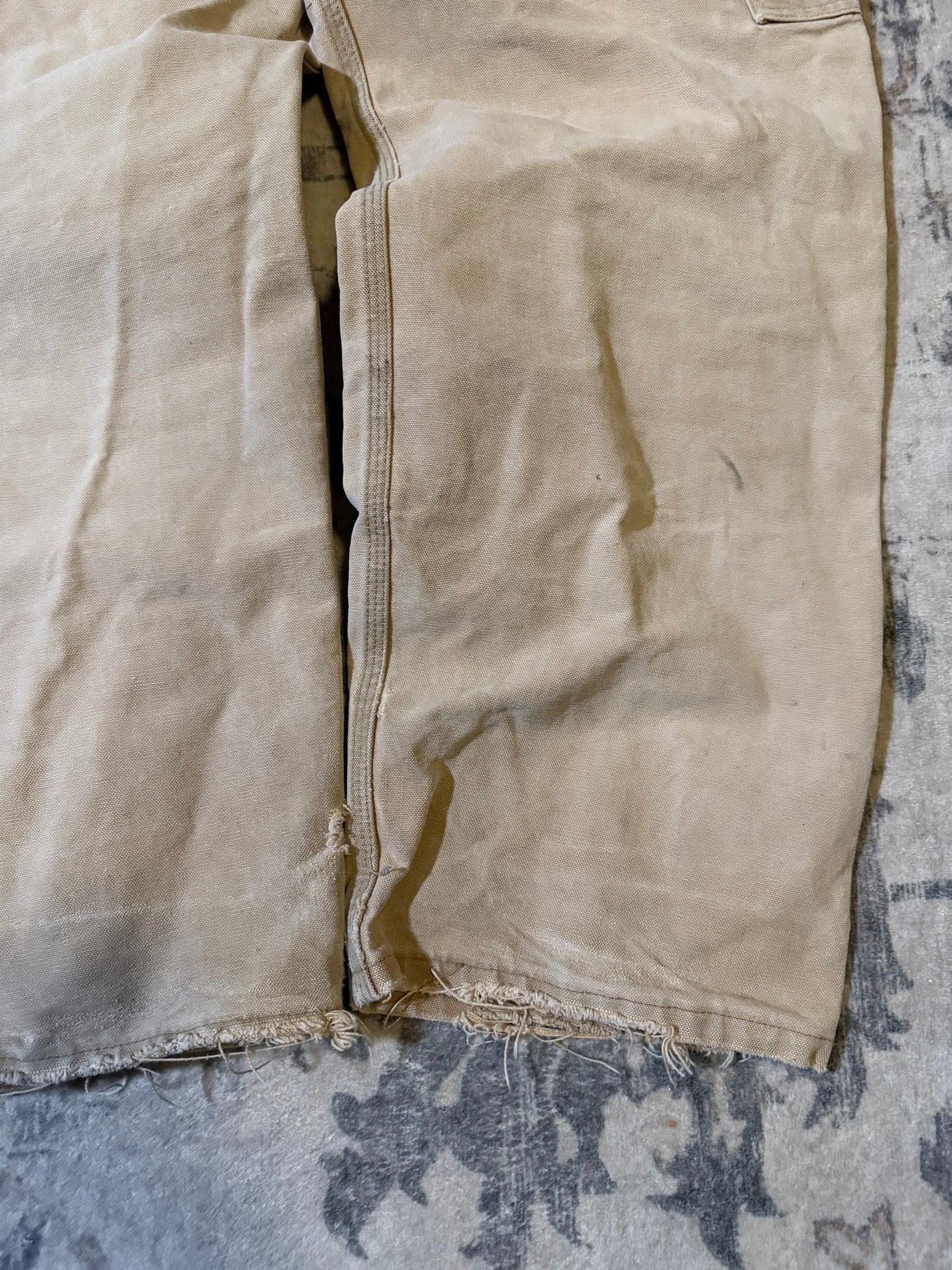 Vtg Carhartt Double Knees Made in USA - 34x28