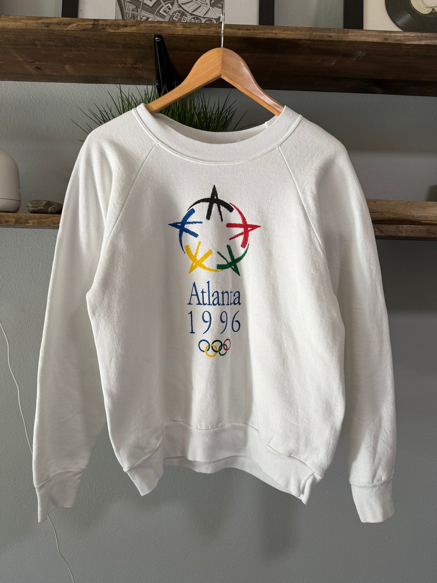 Vintage 1996 Atlanta Olympics Crewneck - L