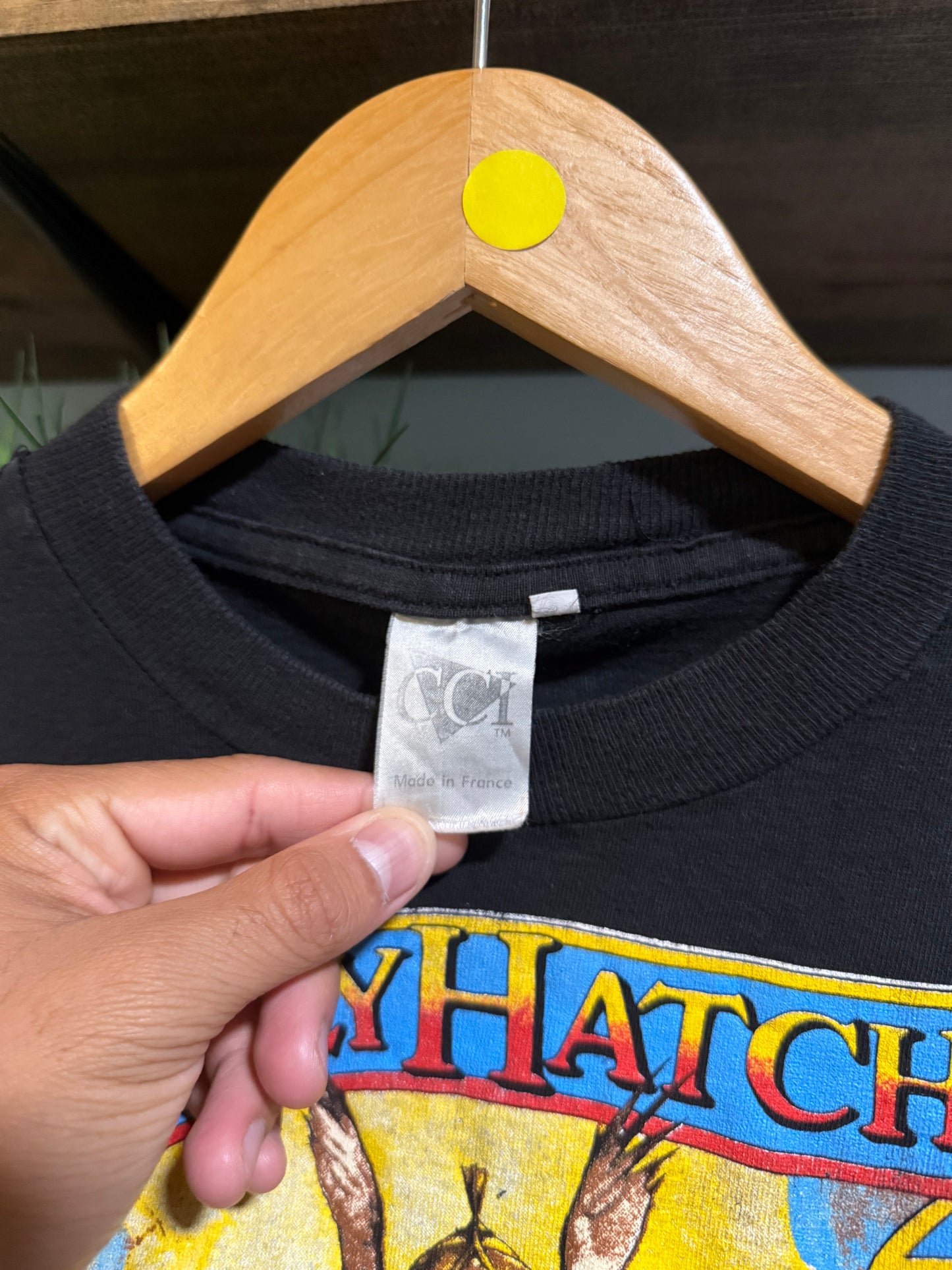 Vintage 1988 Molly Hatchet “Hell yeah” Band rock grunge tee - L
