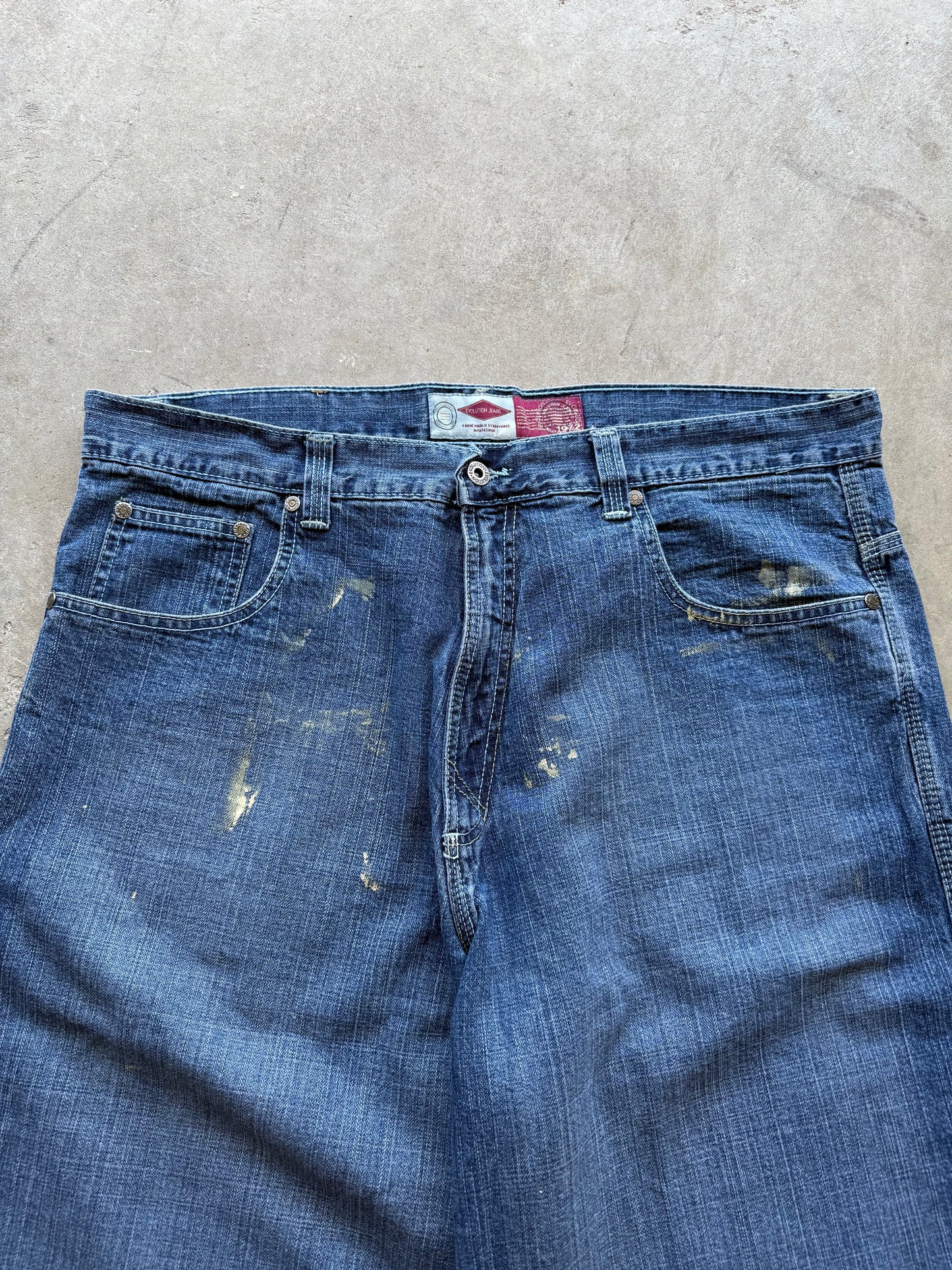 Y2K Evolution Jean Shorts - 40