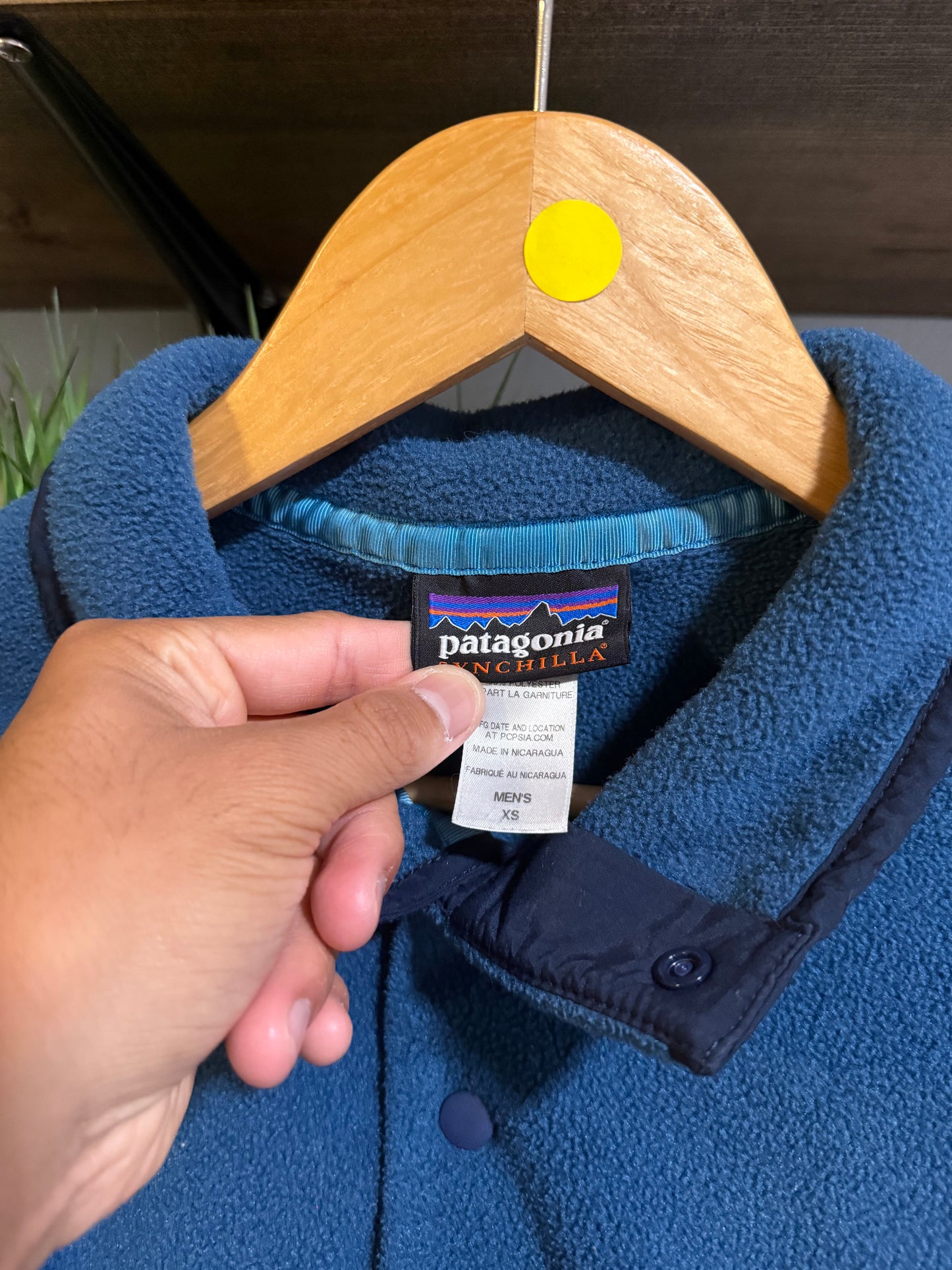 Y2K Men’s Patagonia Synchilla Snap T Jacket - XS