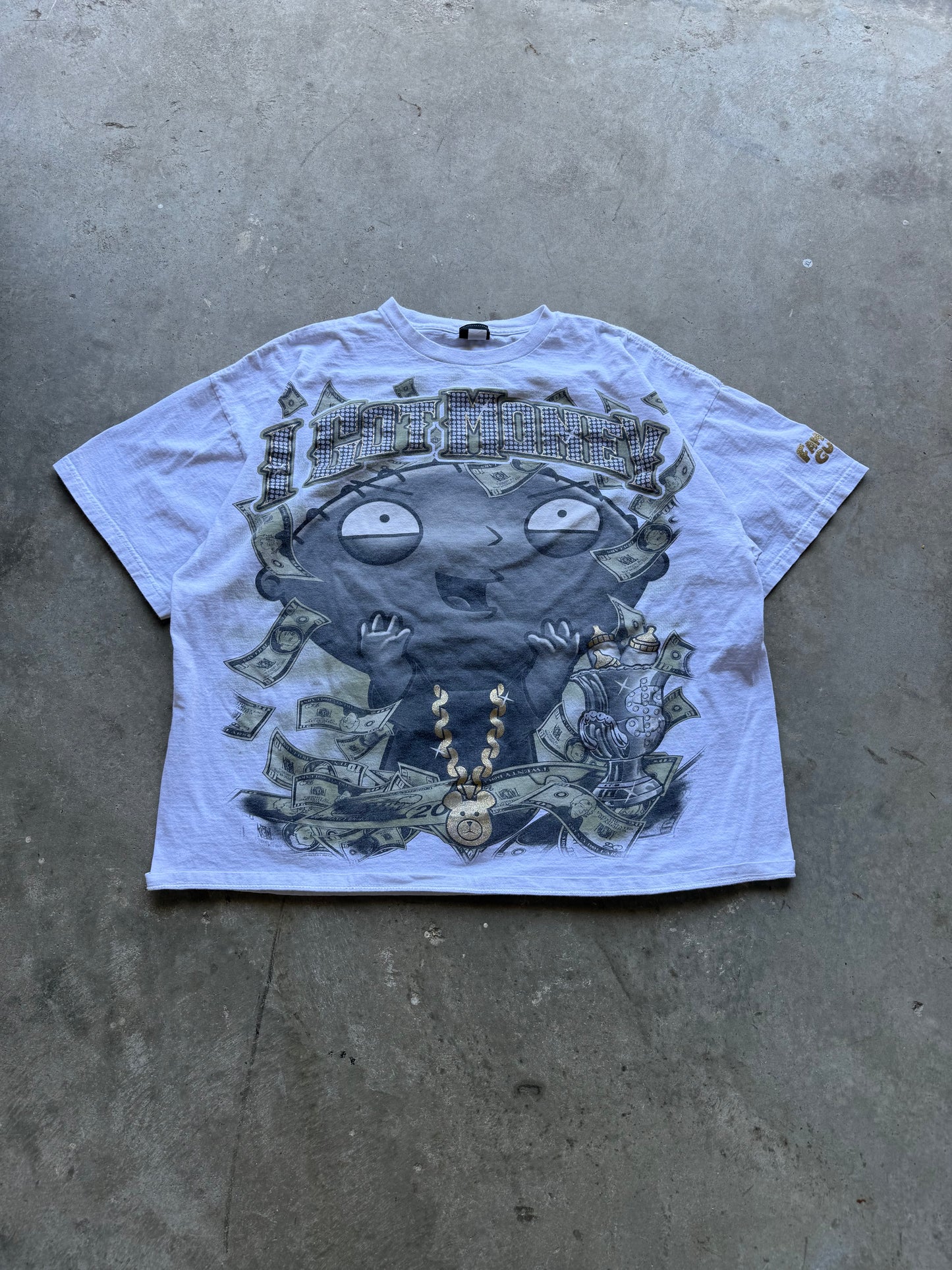 Y2K Family Guy Stevie Tee - XXL