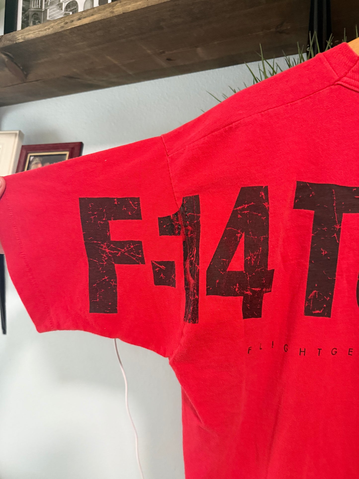 Vintage F-14 Tomcat fighter Jet Tee - XL