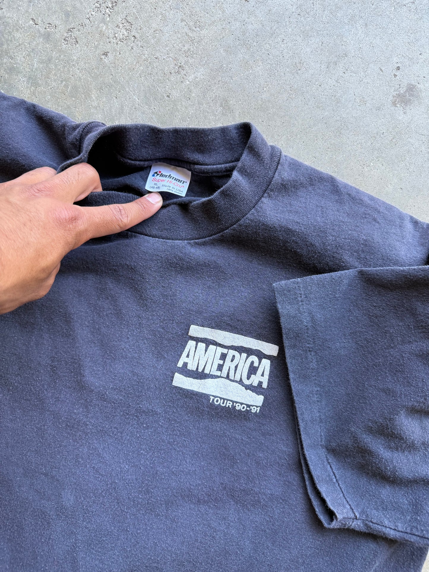 Vintage America 1991 Tour Tee - XL
