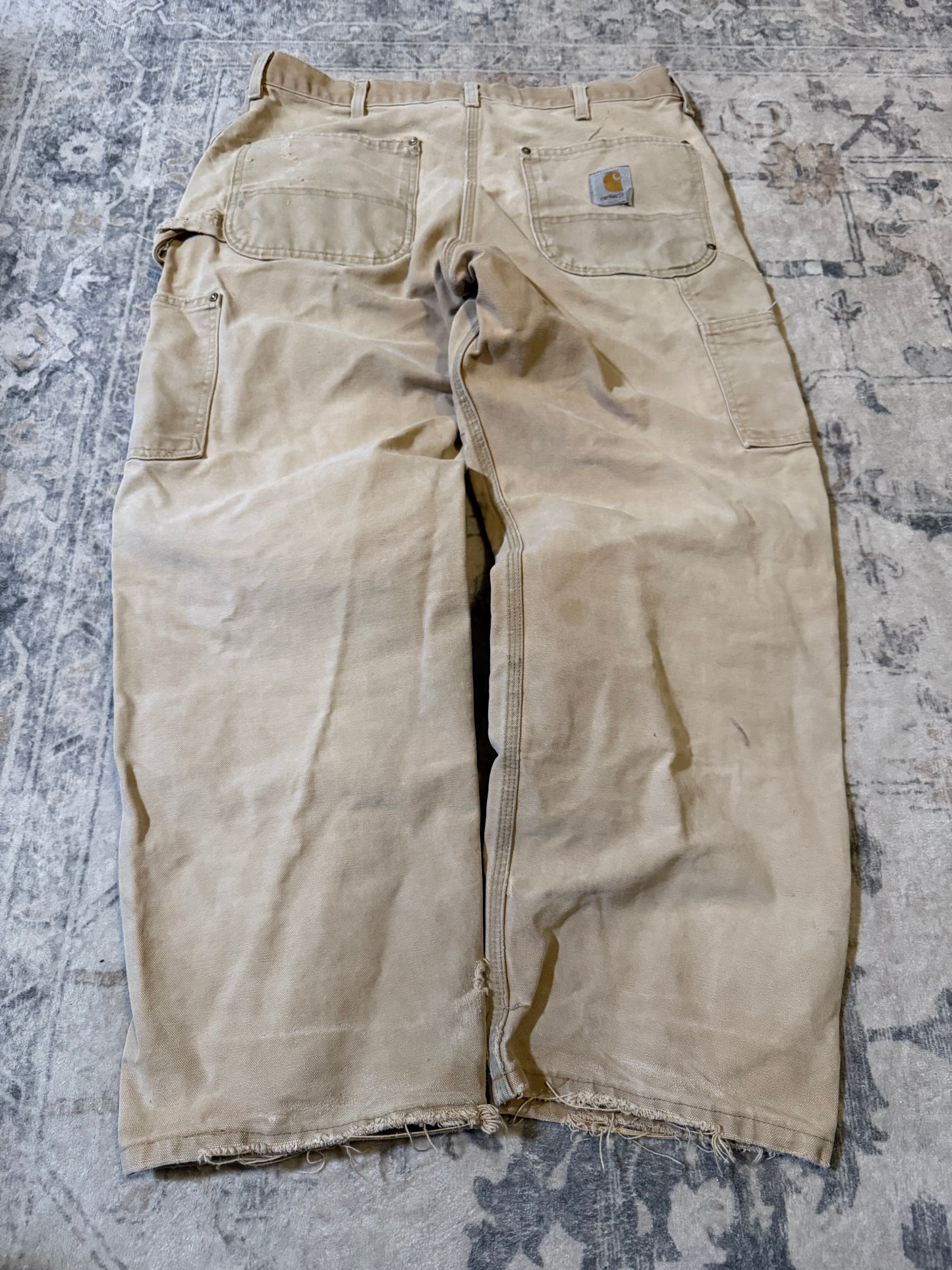 Vtg Carhartt Double Knees Made in USA - 34x28