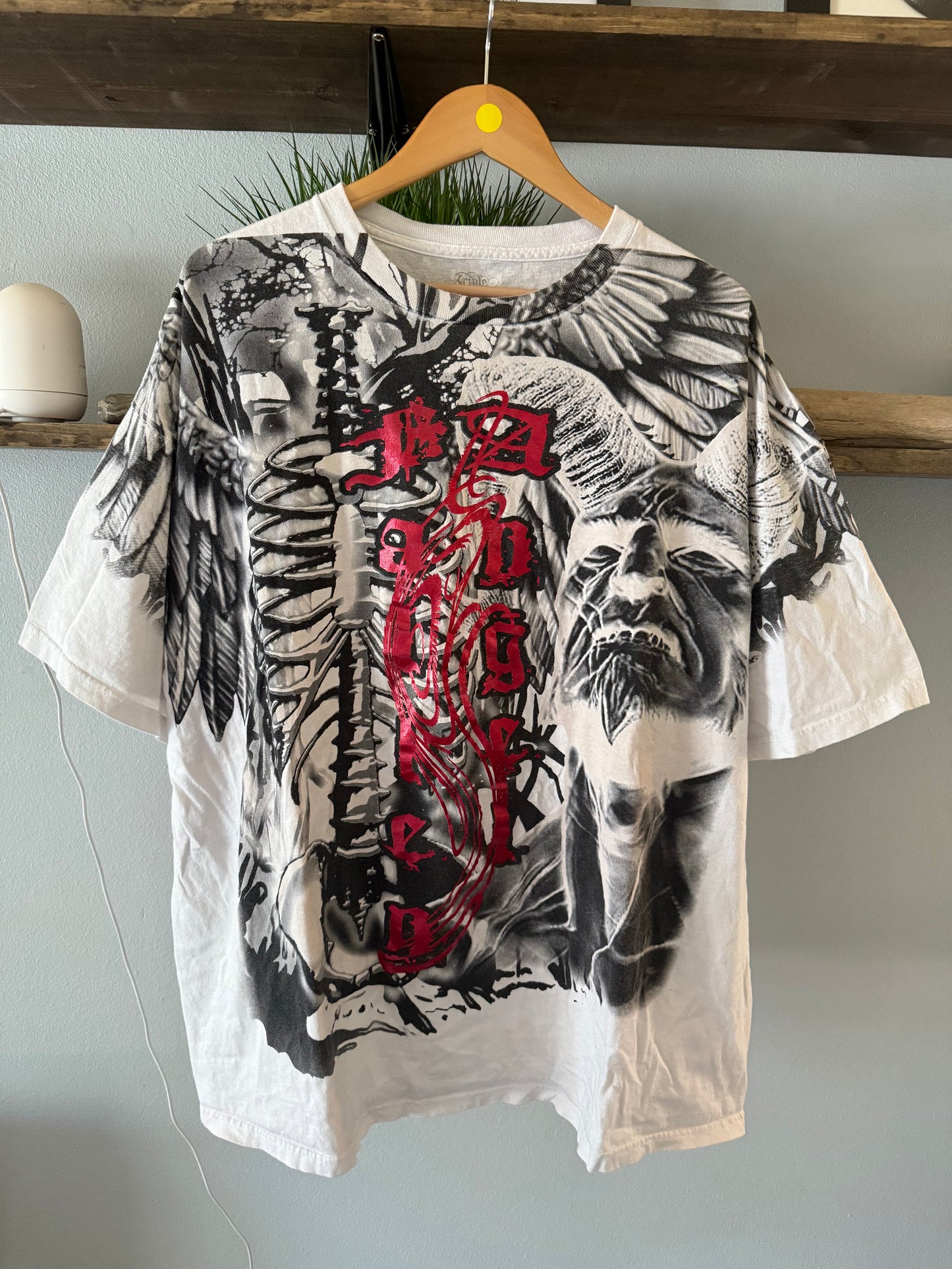 Y2K Triple Threat Grunge Tee - XXL