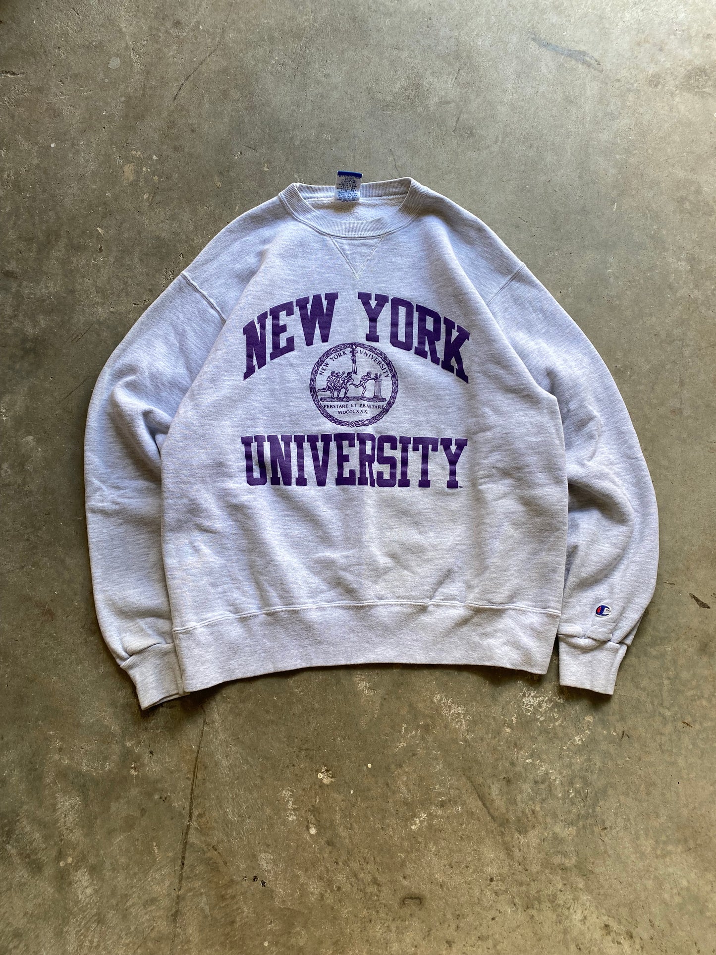 New York University Crewneck - L