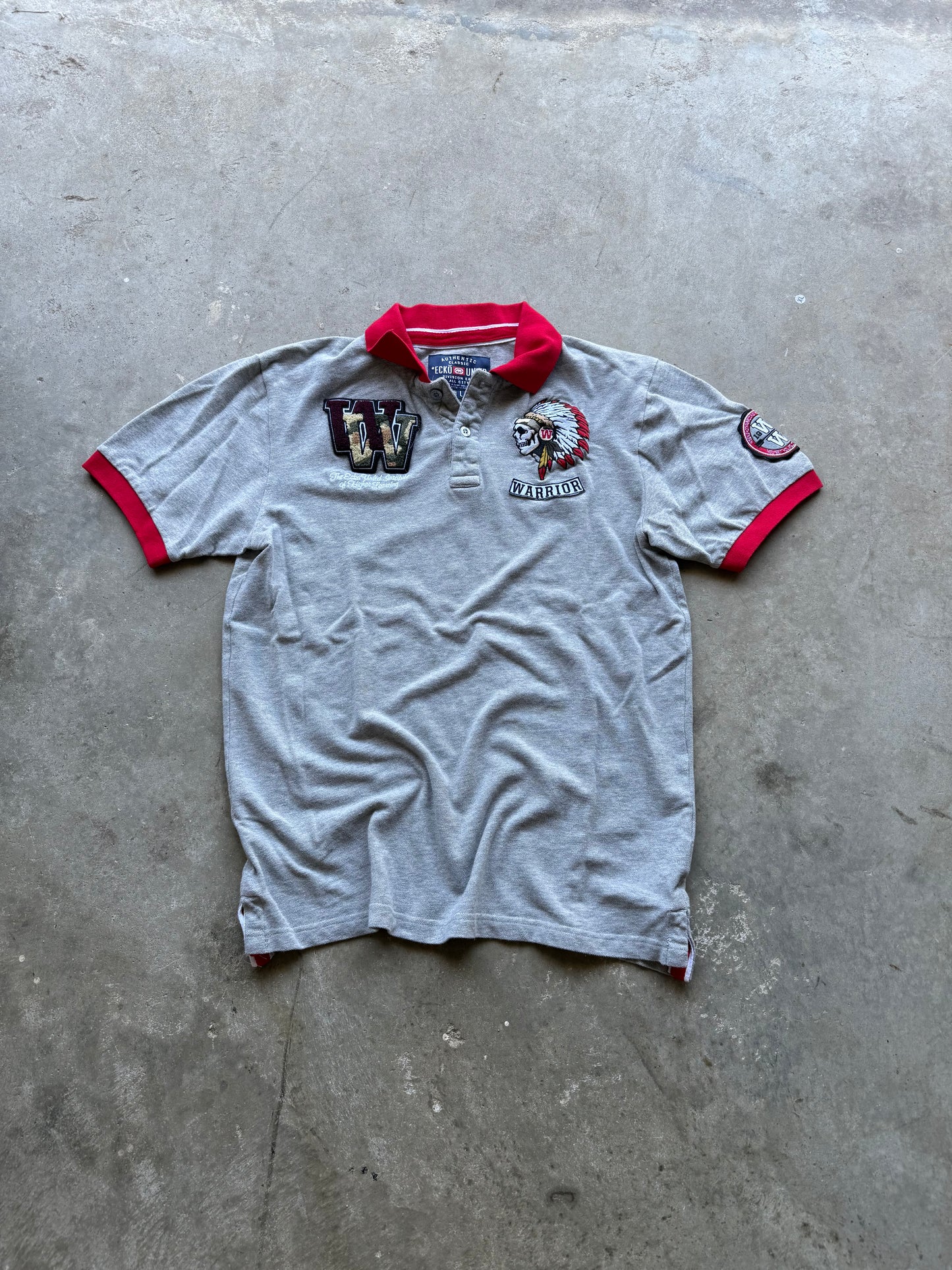 Y2K Ecko Polo Shirt - L