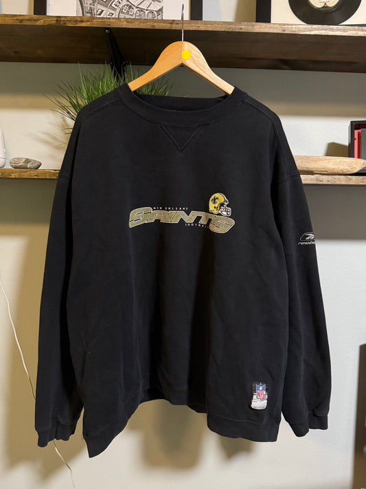 Y2K New Orlean Saints NFL Crewneck - XXL
