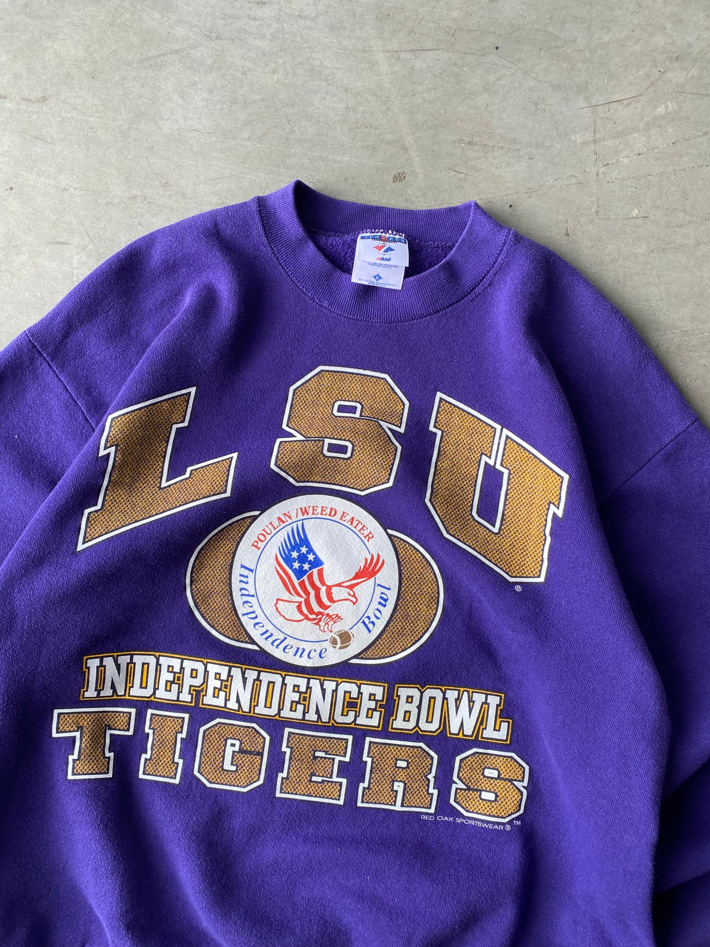 Vintage Lsu Crewneck - L