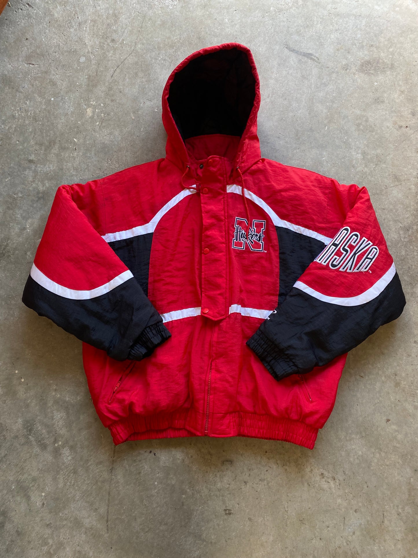 Vintage Nebraska Starter Jacket - XL