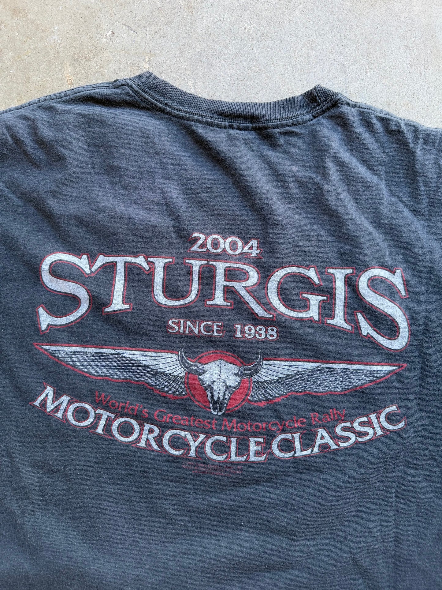 Vintage Sturgis Biker Tee - XL