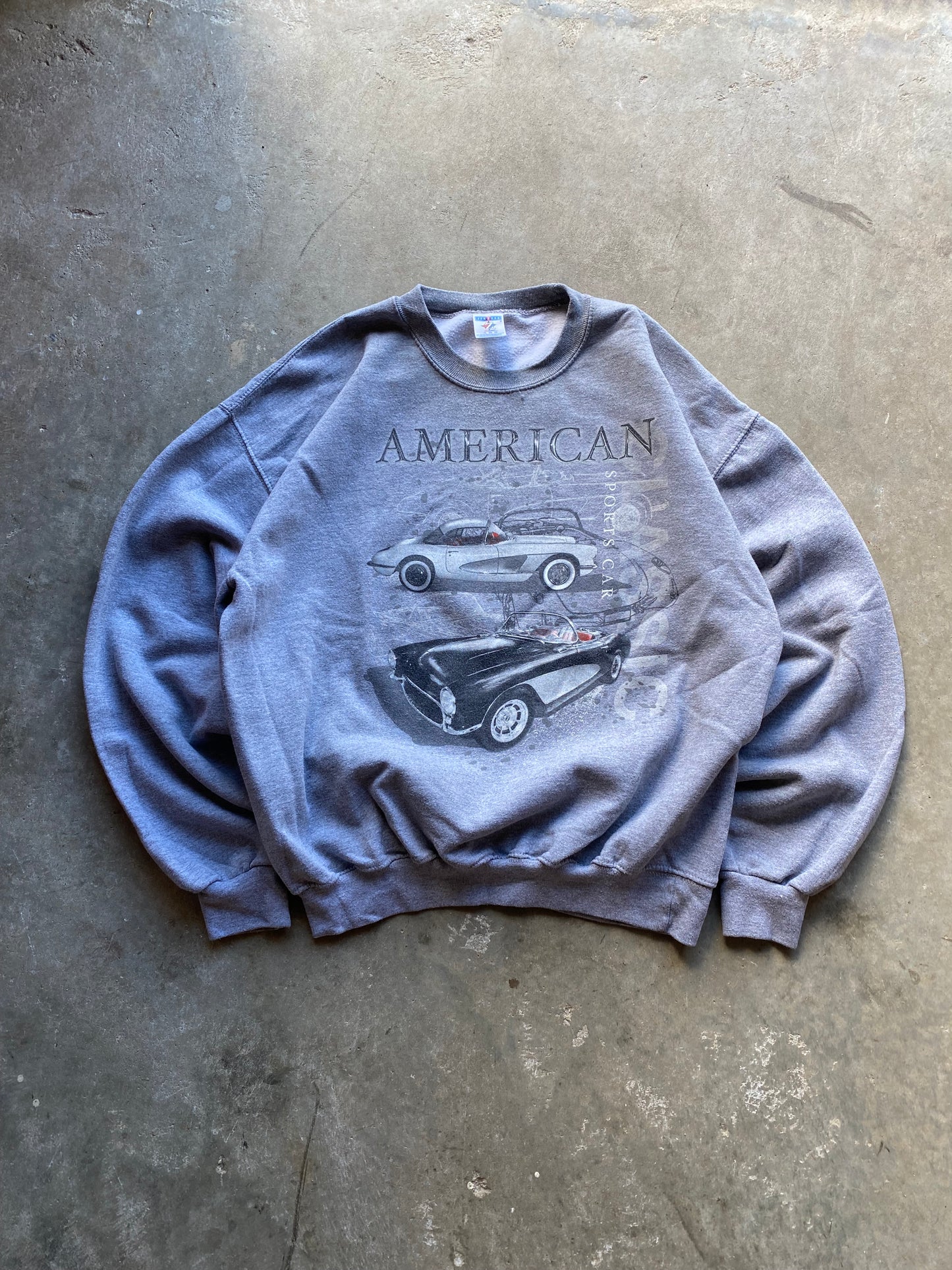 Vintage Car Crewneck - XL