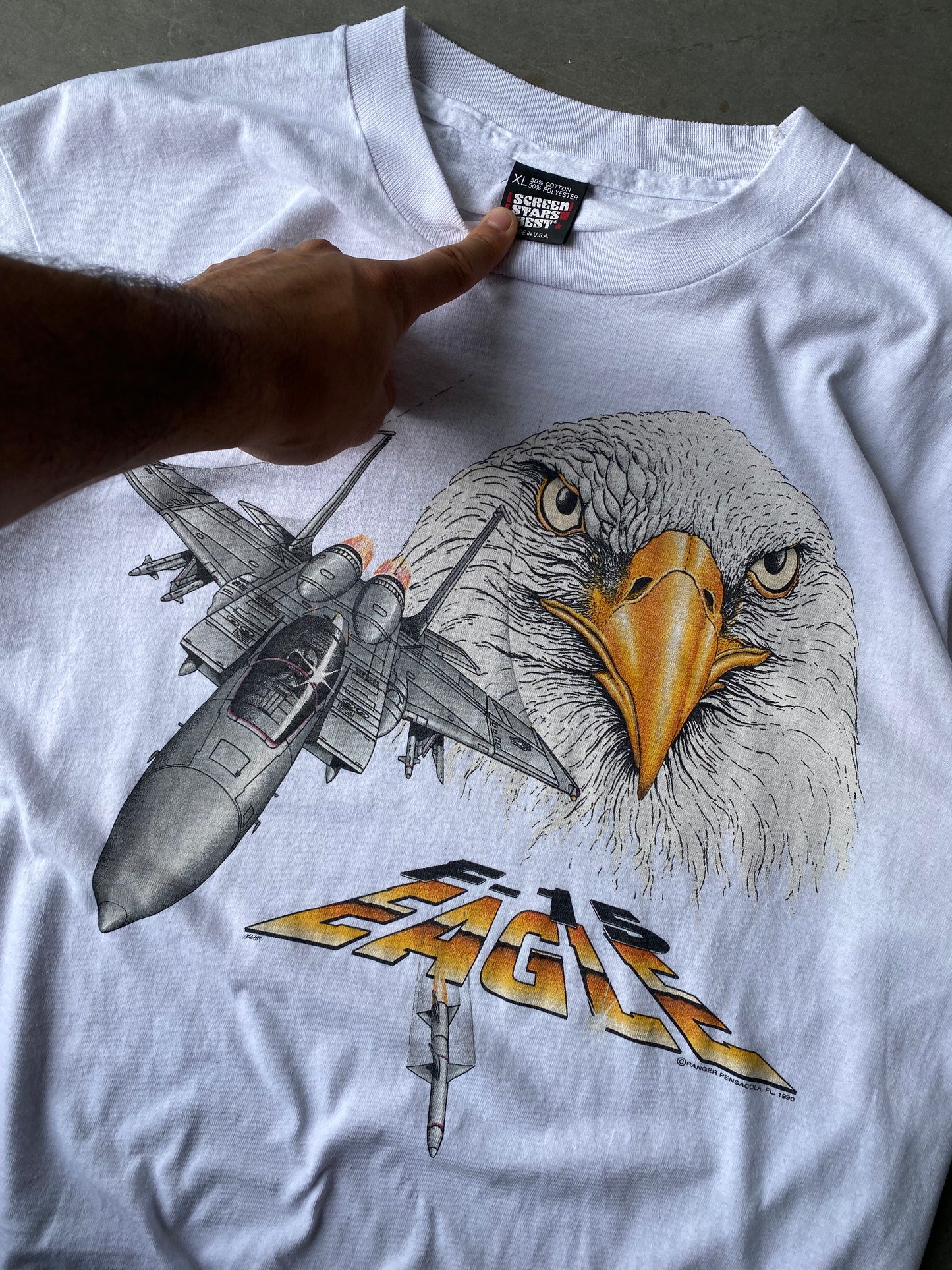 Vintage F-15 Tee - XL