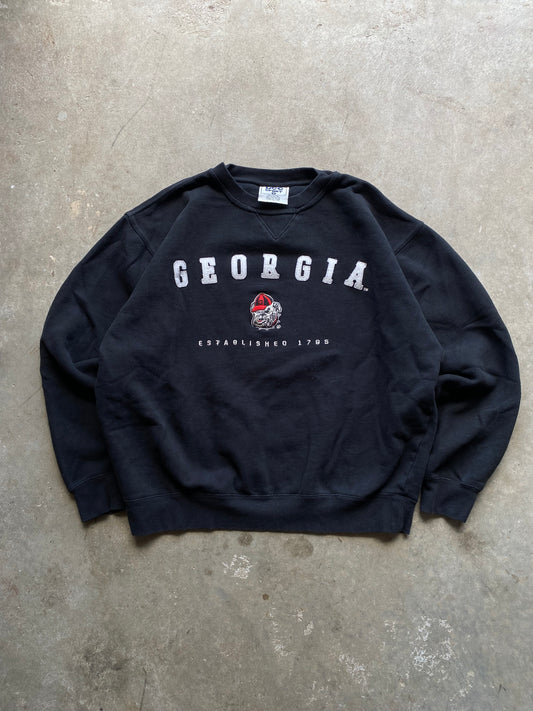 Georgia Bulldog Crewneck - M