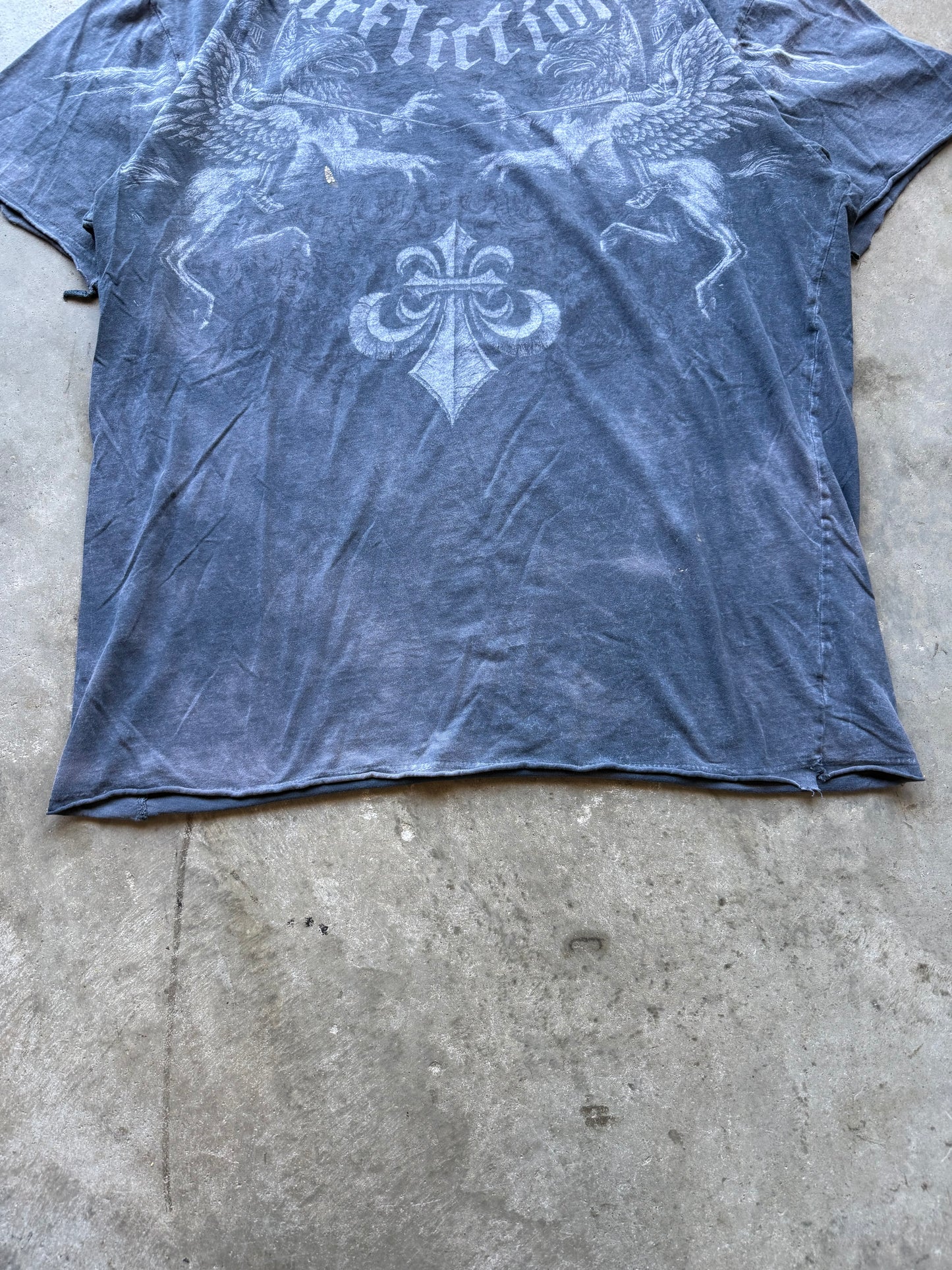 Y2K Affliction Grunge Tee - XL