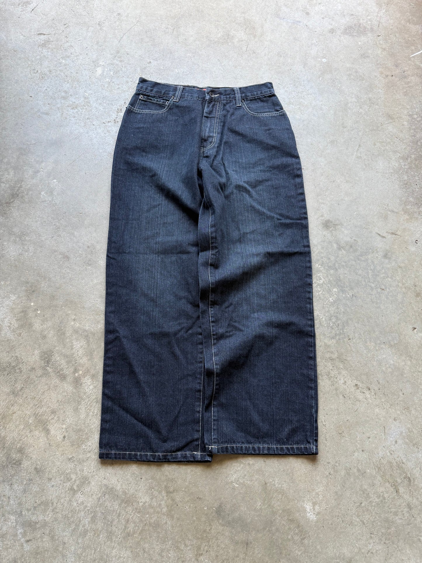 Y2K Culture Baggy Jeans - 34x32
