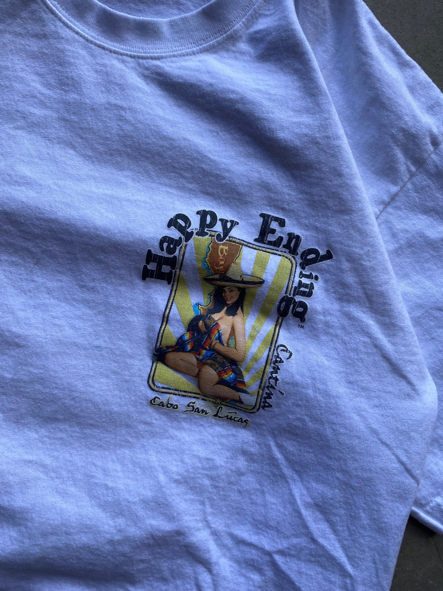 Happy Ending Tee - L