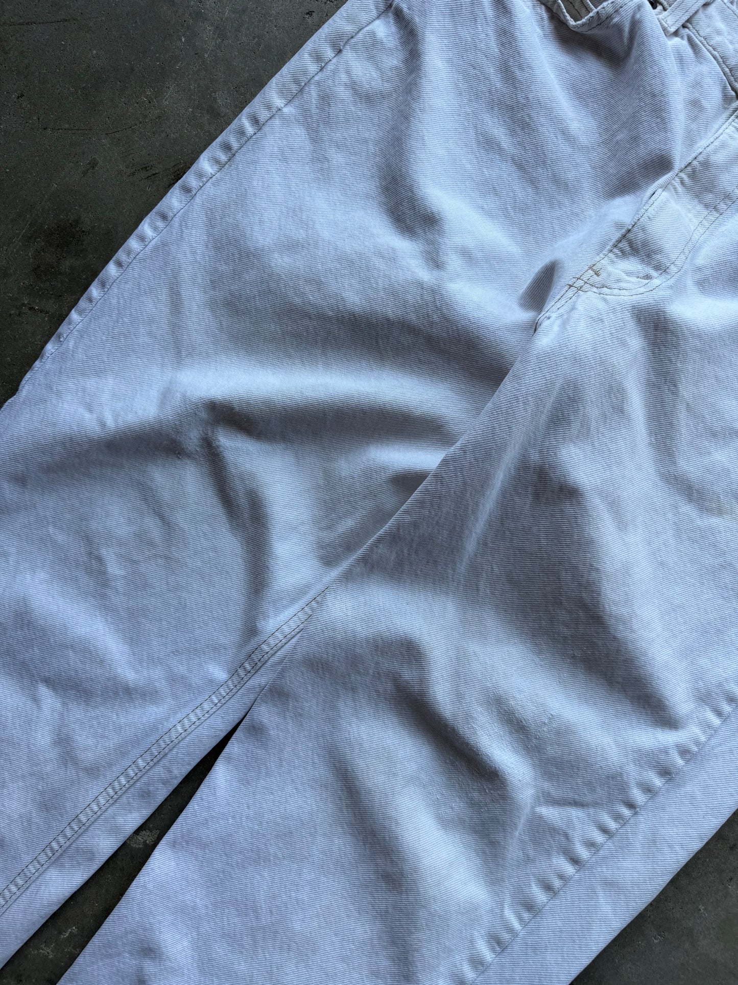 Vintage Orange Tabs White 550 Jeans - 38x30