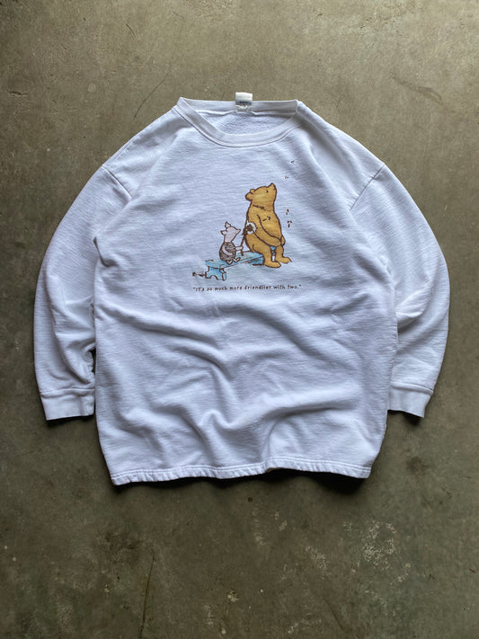 Vintage Pooh Crewneck - XXL