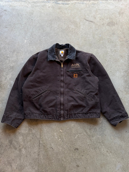 Vintage Carhartt Detroit Blanket Lined Jacket - XL
