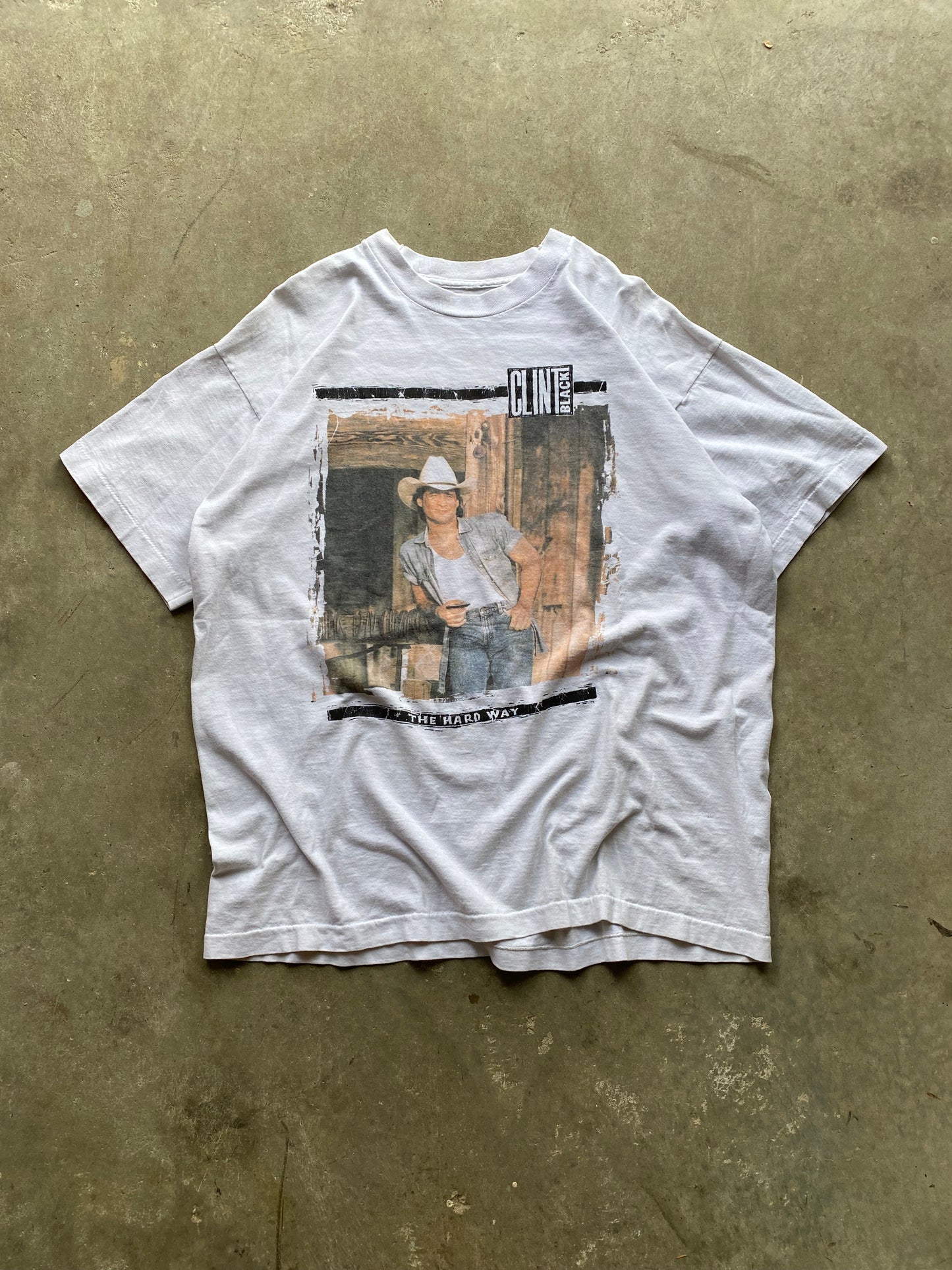 Vintage Clint Black Tee - XL