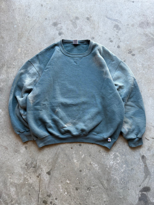 Bleached Russell Crewneck - XL