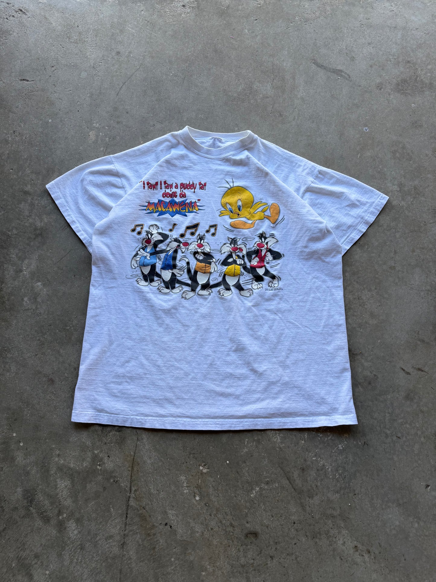 Vintage Looney Tunes Macarena Tee - XXL