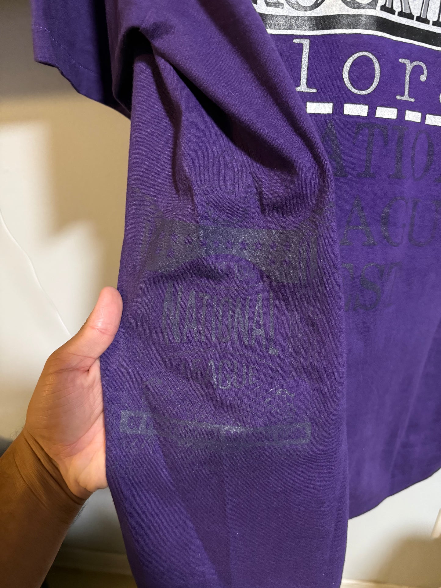 Vintage Colorado Rockies MLB Chalk Line Tee - M/L