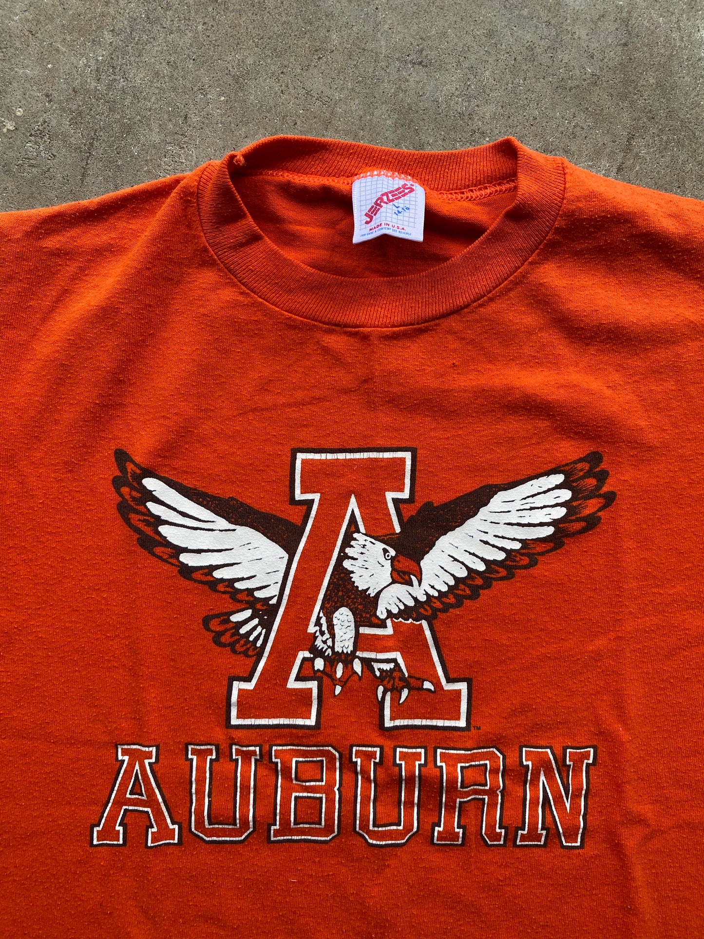 Vintage Auburn Baby Tee - Kids L