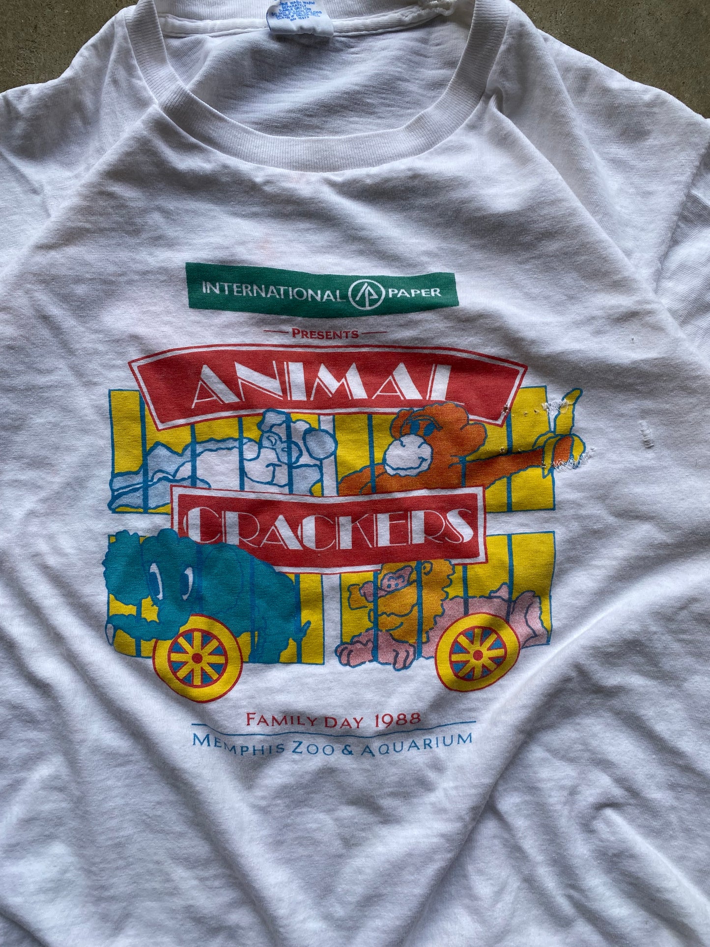 Vintage Animal Crackers Tee - L