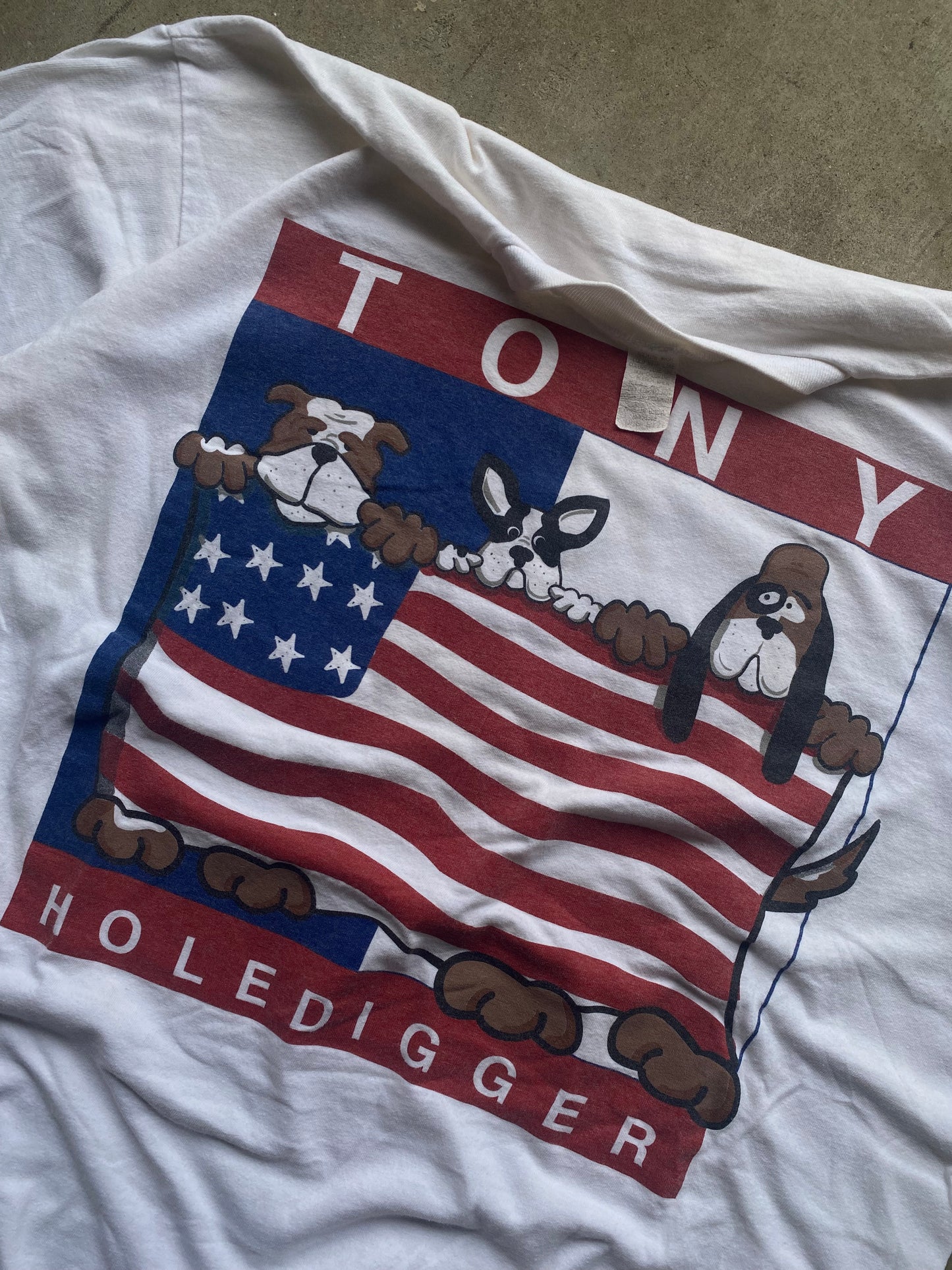 Vintage Tony Holedigger Tee - XL Tall