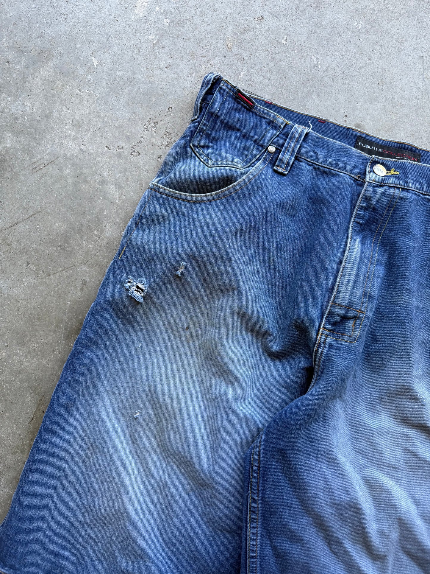 Y2K Fubu Jean Shorts - 36