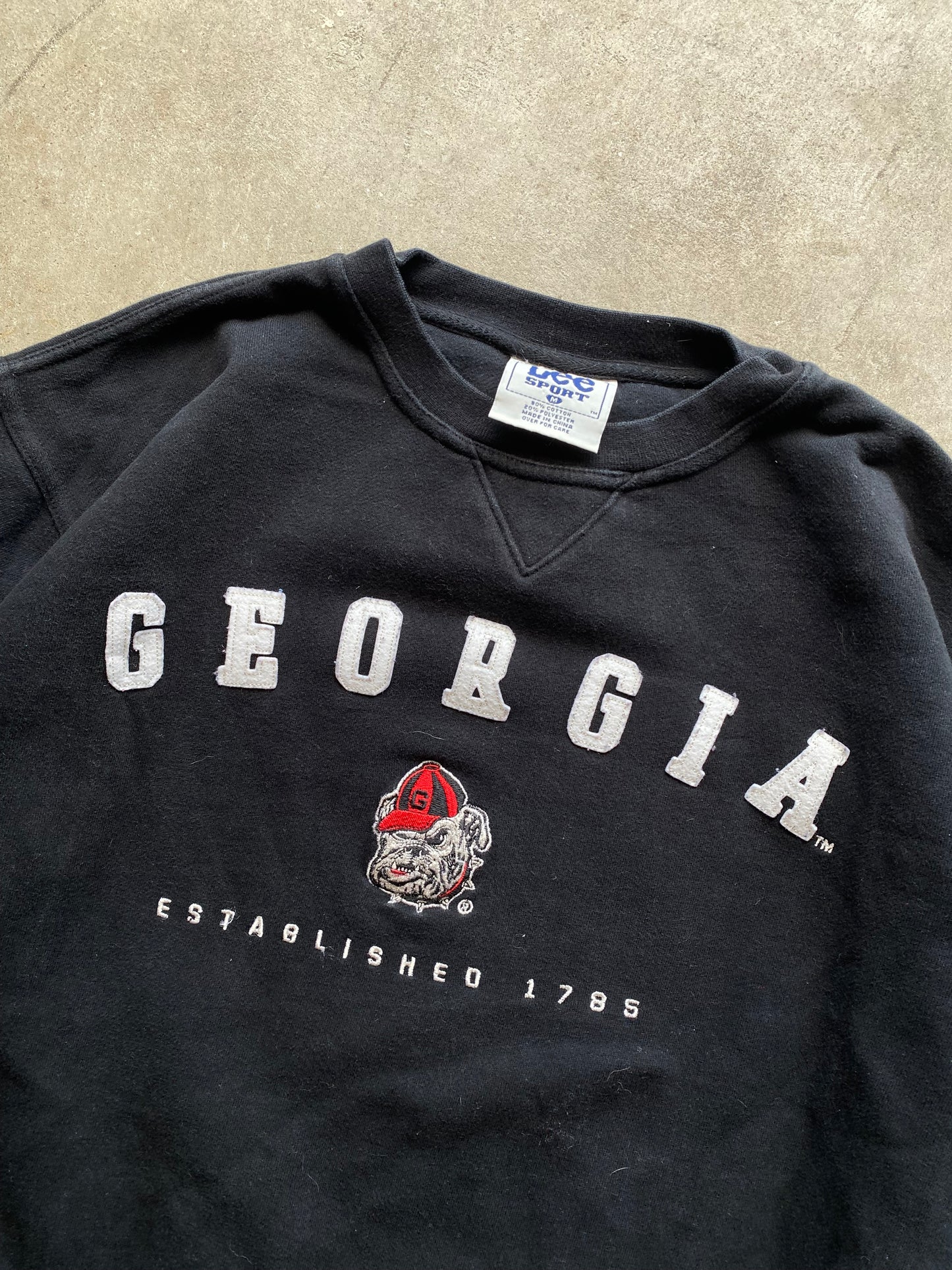 Georgia Bulldog Crewneck - M