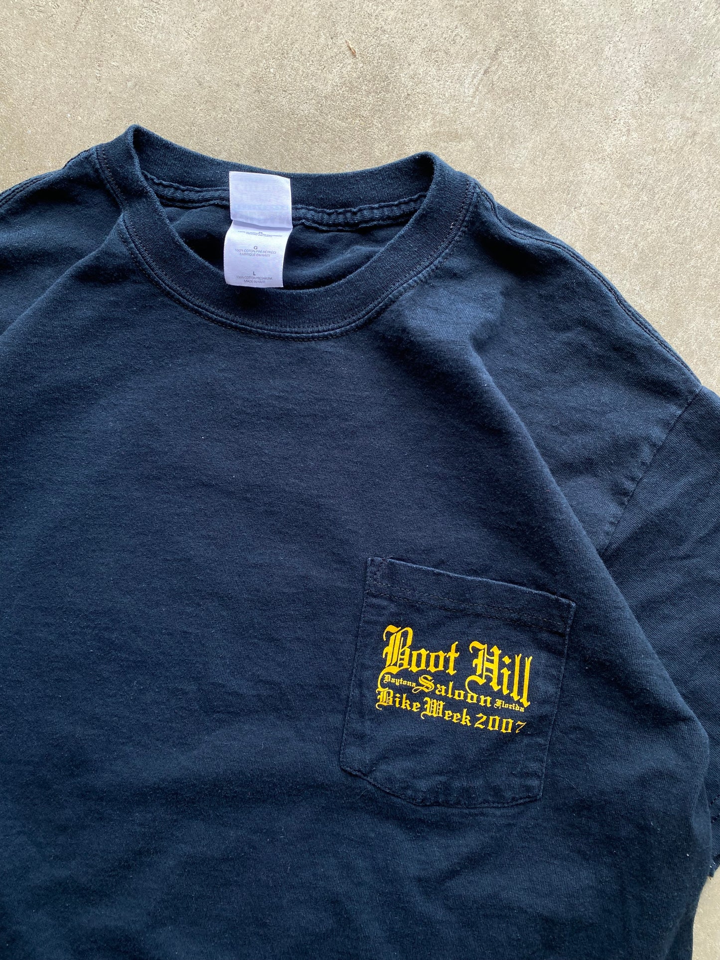 Boot Hill Saloon Tee - L