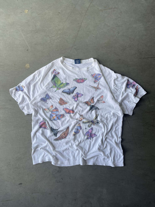 Vintage Butterfly Tee - XL